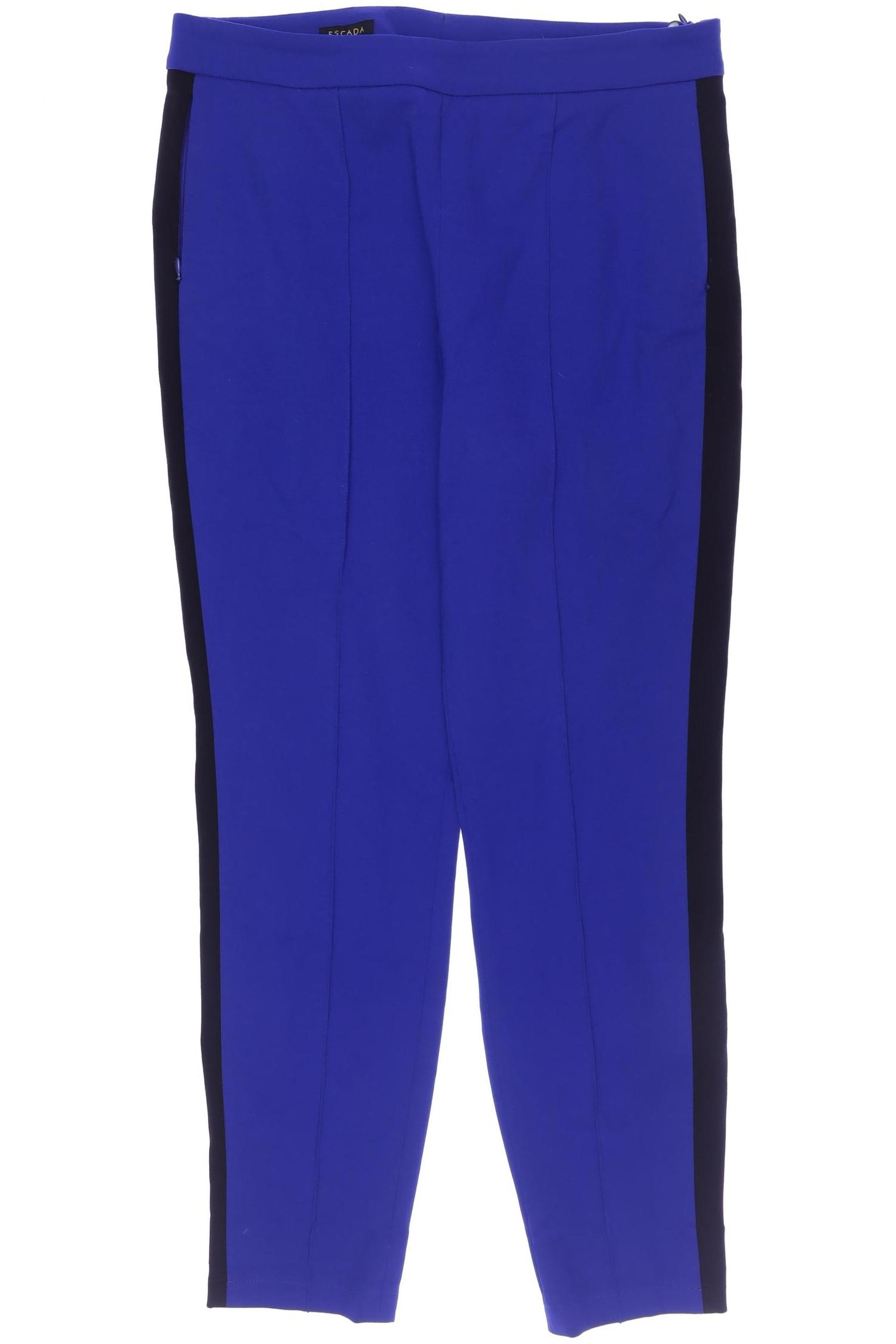 

Escada Damen Stoffhose, blau, Gr. 40