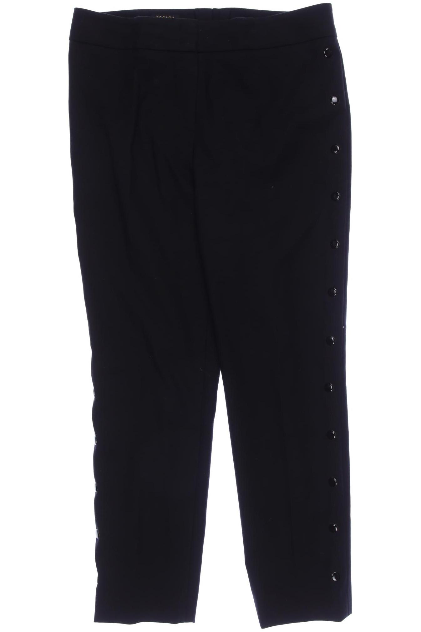 

Escada Damen Stoffhose, schwarz, Gr. 38