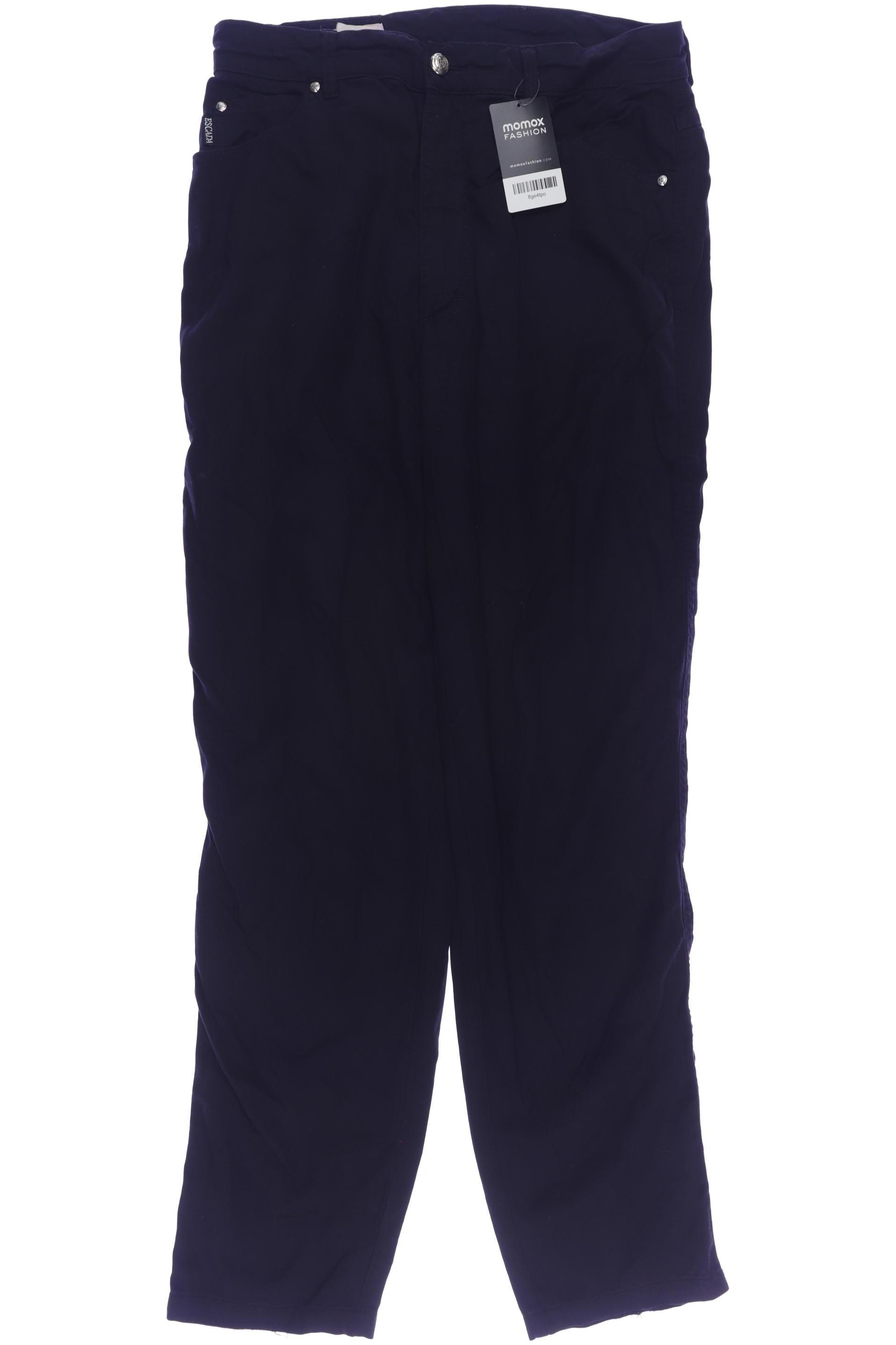

Escada Damen Stoffhose, marineblau, Gr. 40