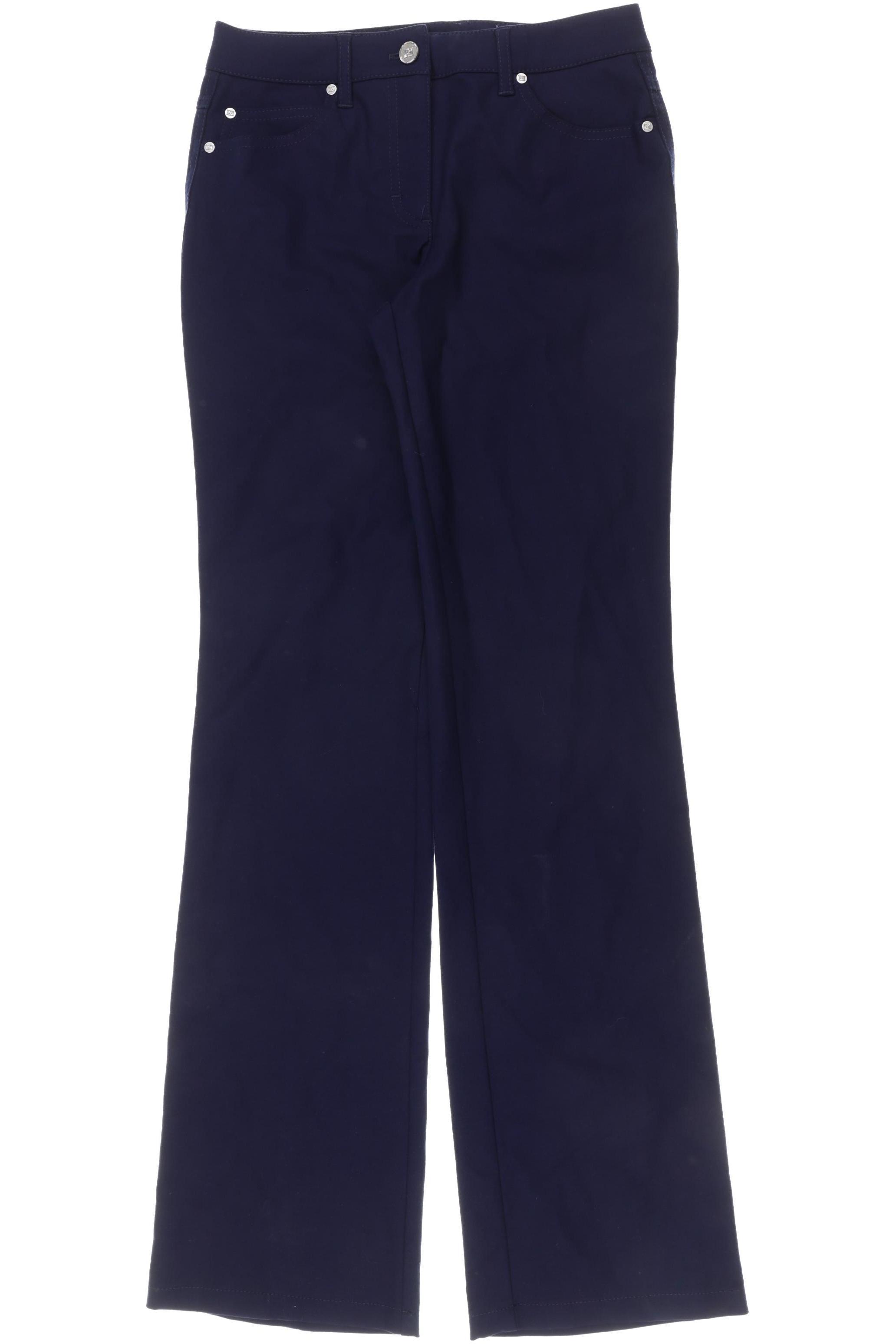 

Escada Damen Stoffhose, blau, Gr. 34