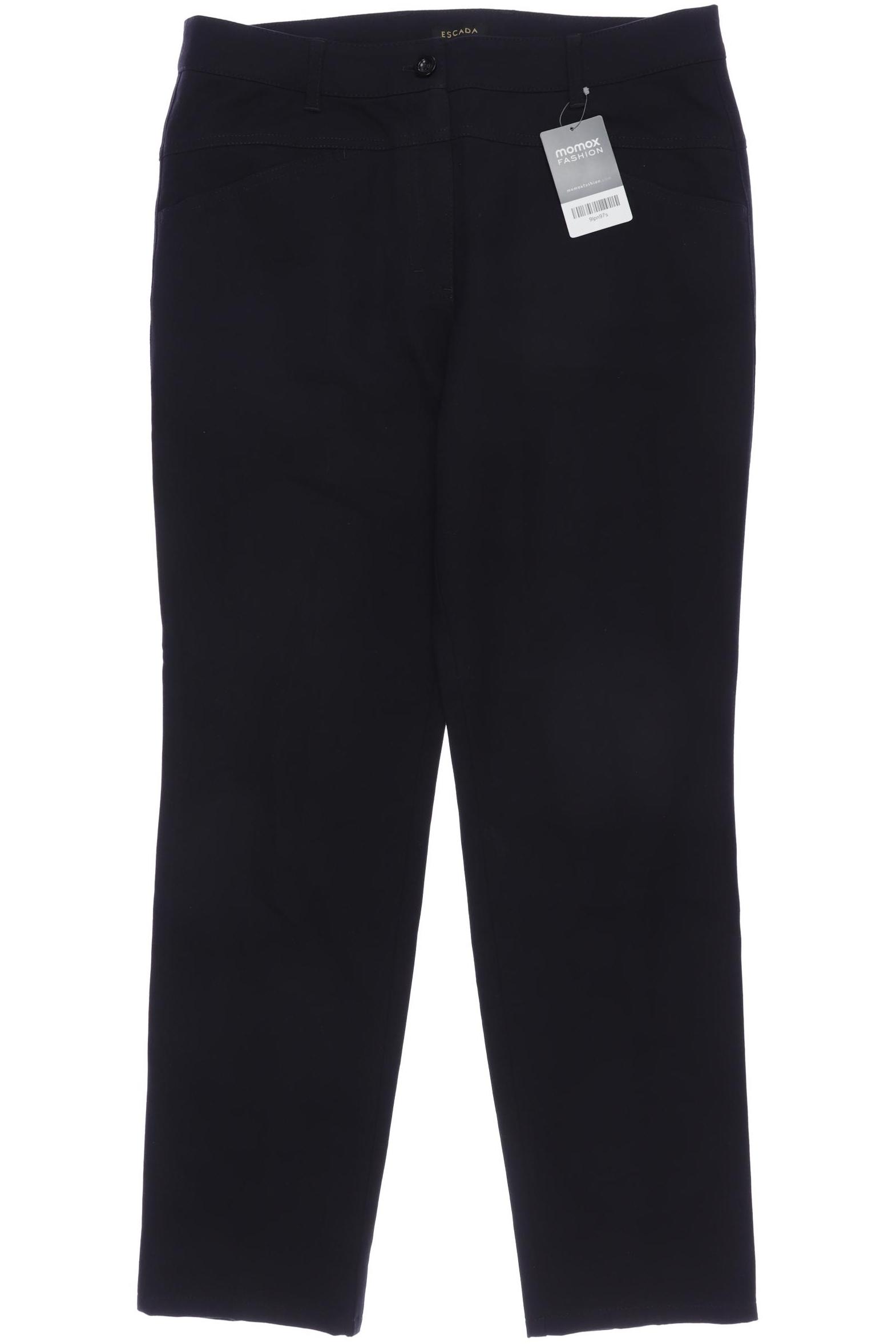 

Escada Damen Stoffhose, marineblau, Gr. 40