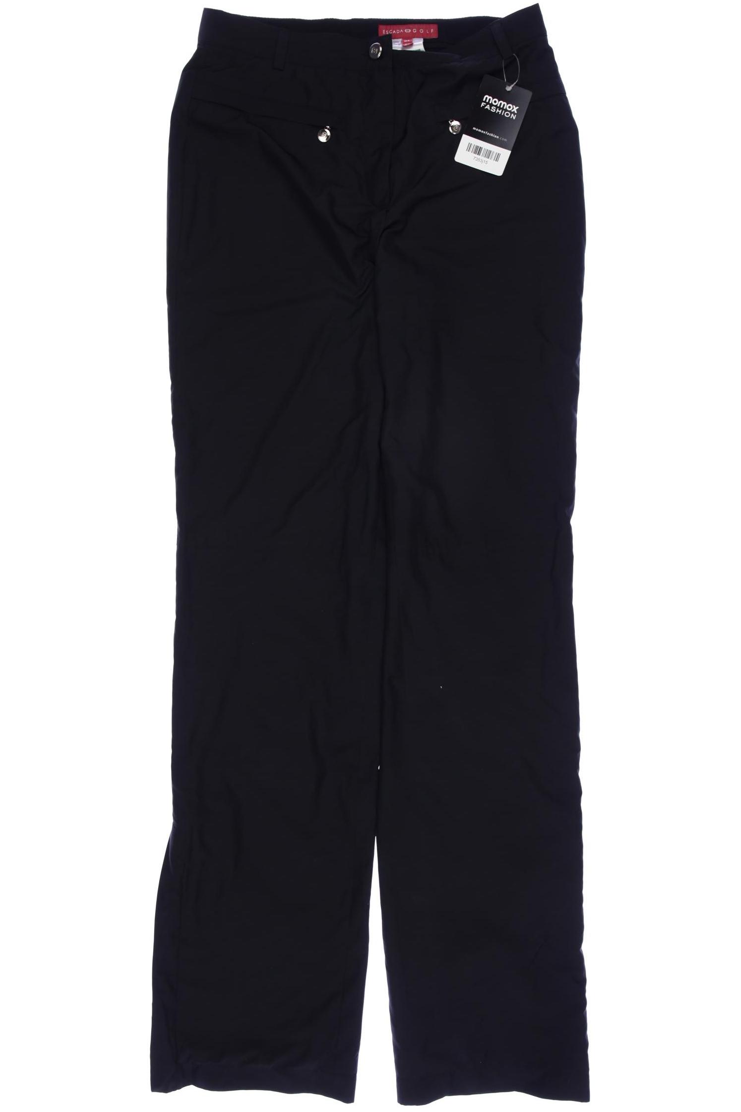 

Escada Damen Stoffhose, schwarz, Gr. 34