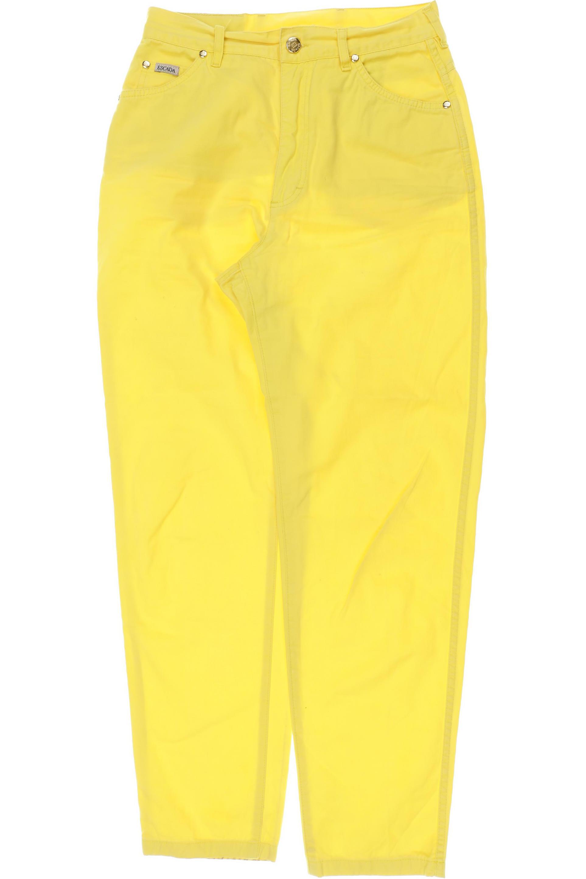 

Escada Damen Stoffhose, gelb, Gr. 38