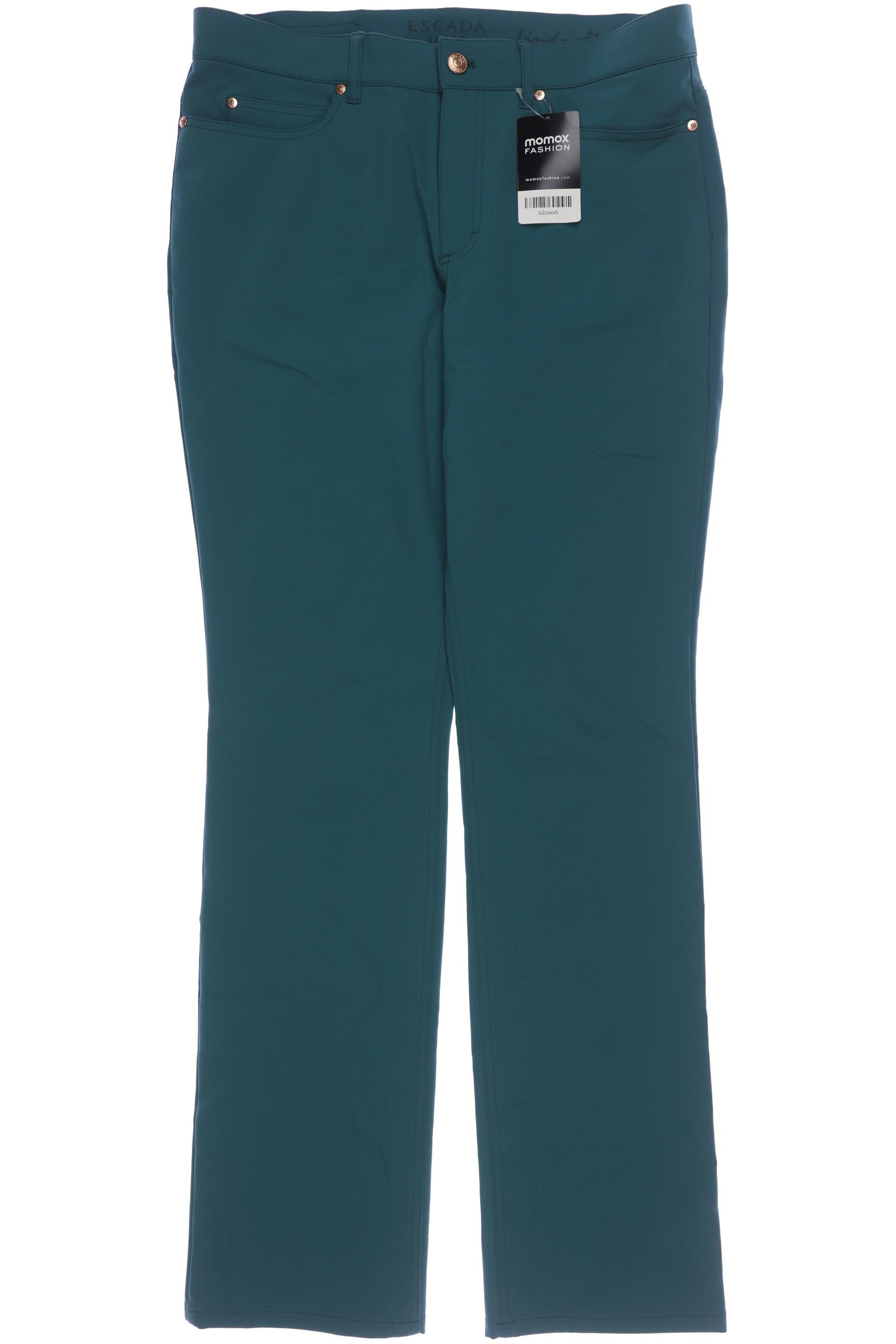 

Escada Damen Stoffhose, türkis, Gr. 38