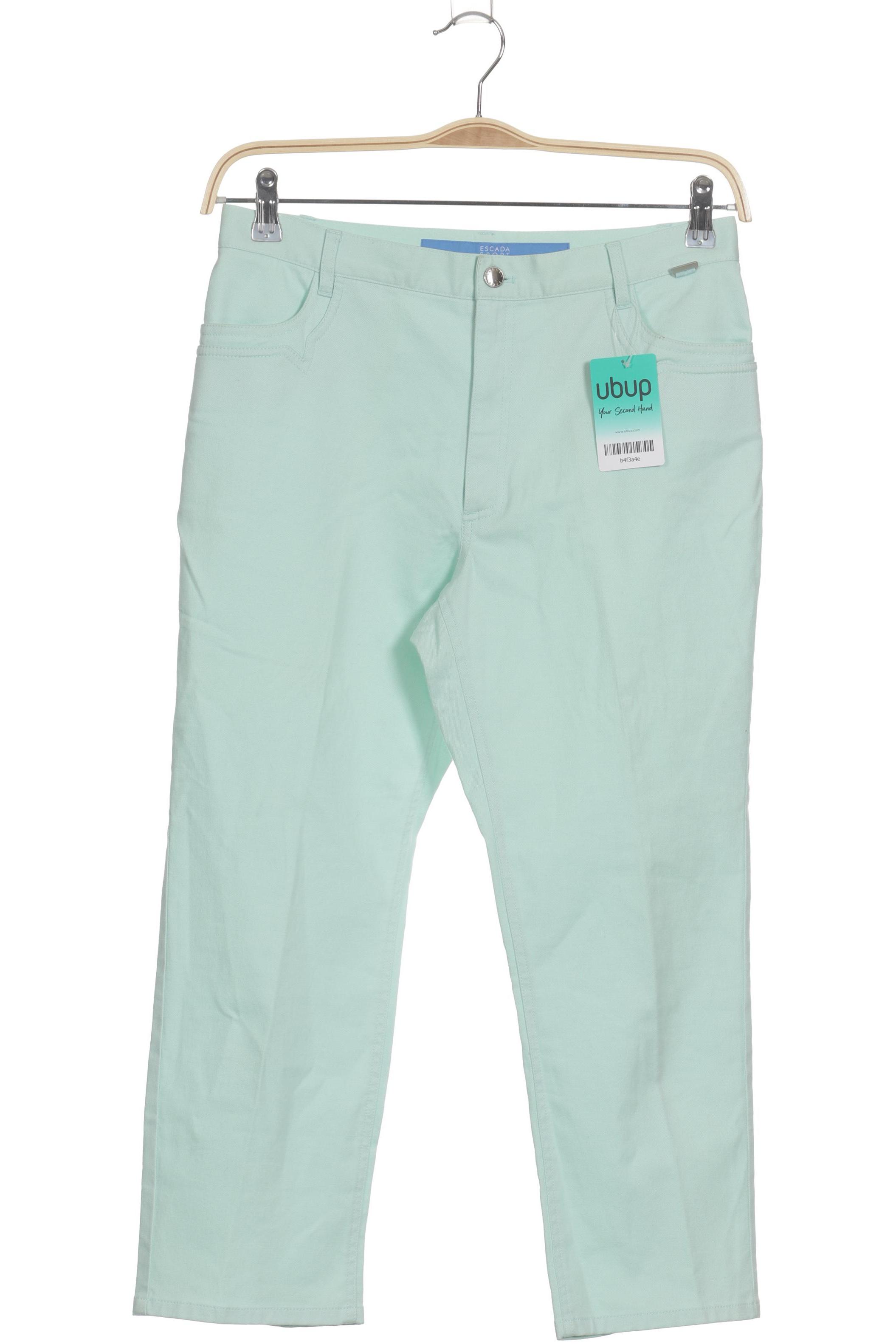 

Escada Damen Stoffhose, hellgrün, Gr. 40
