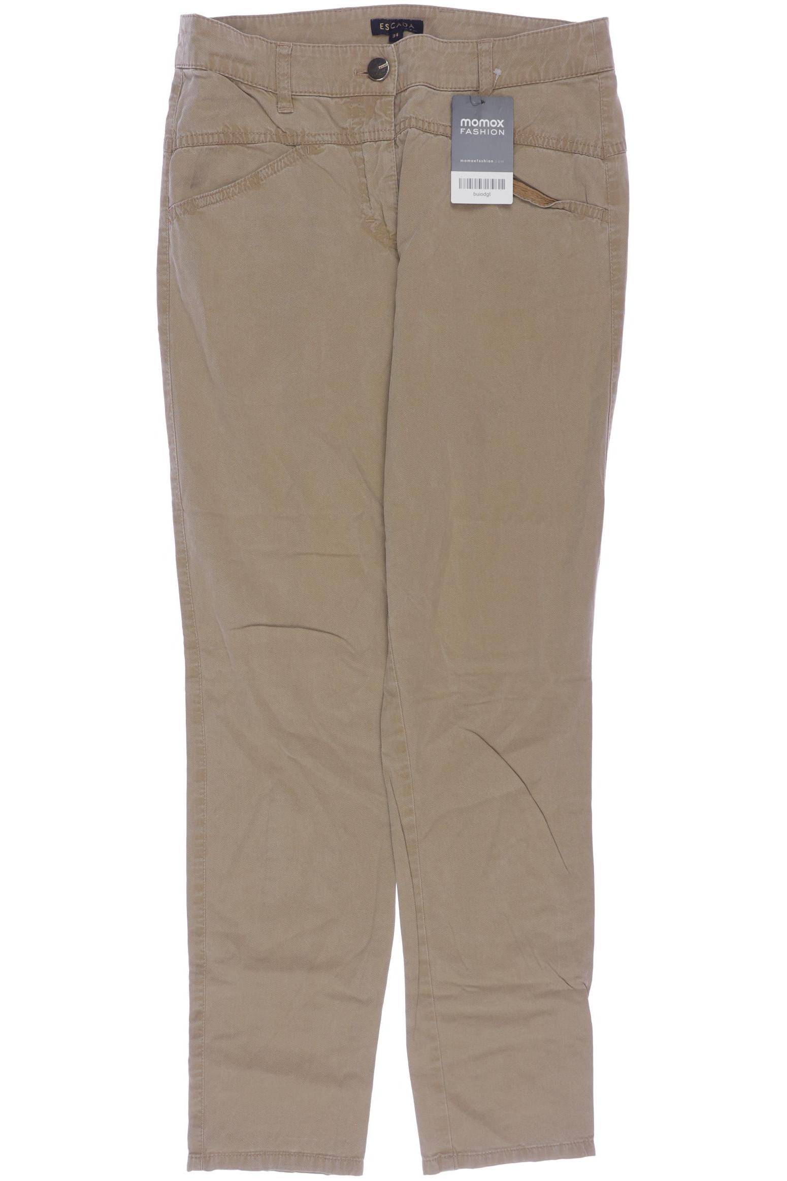 

Escada Damen Stoffhose, braun, Gr. 34
