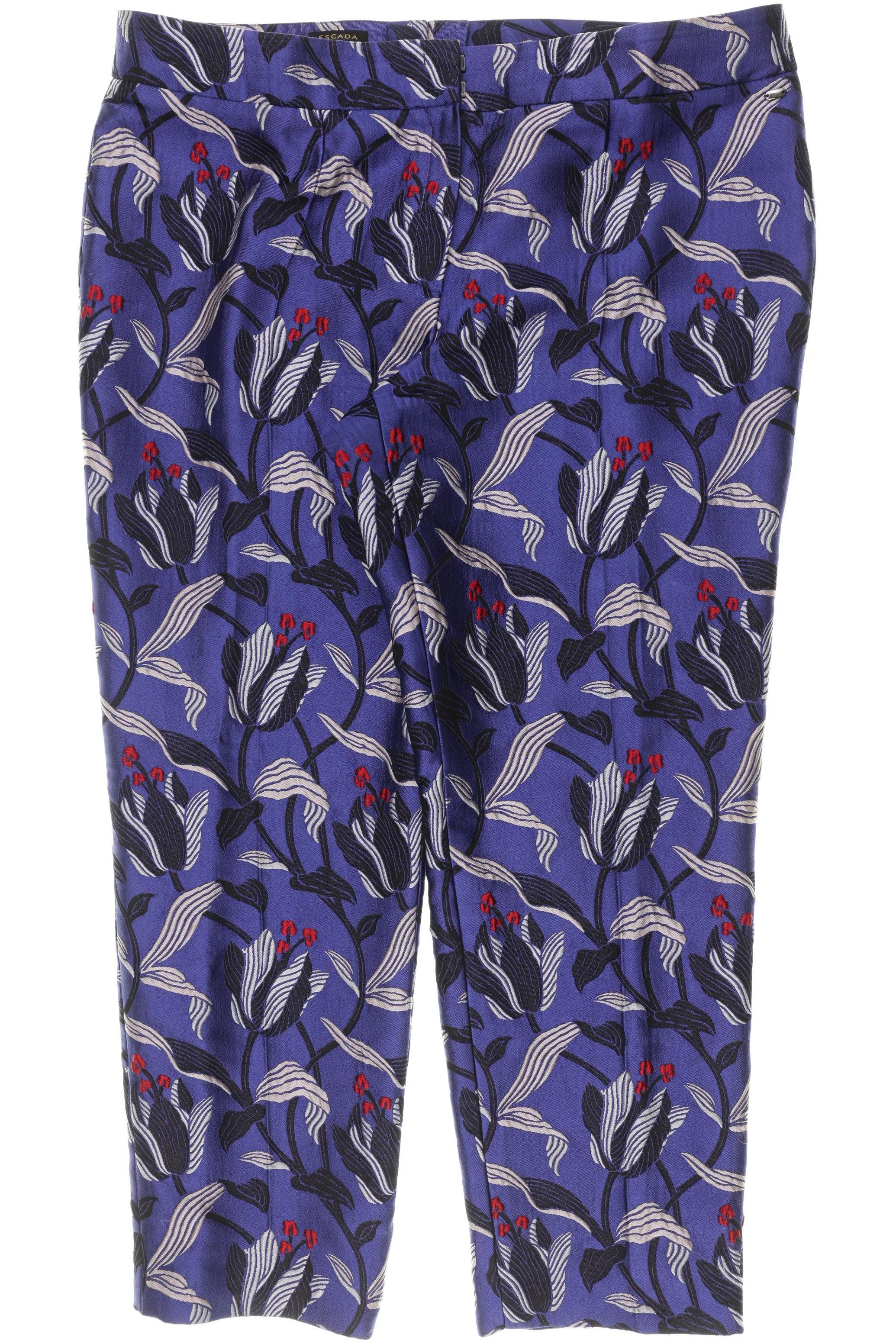 

Escada Damen Stoffhose, blau, Gr. 46