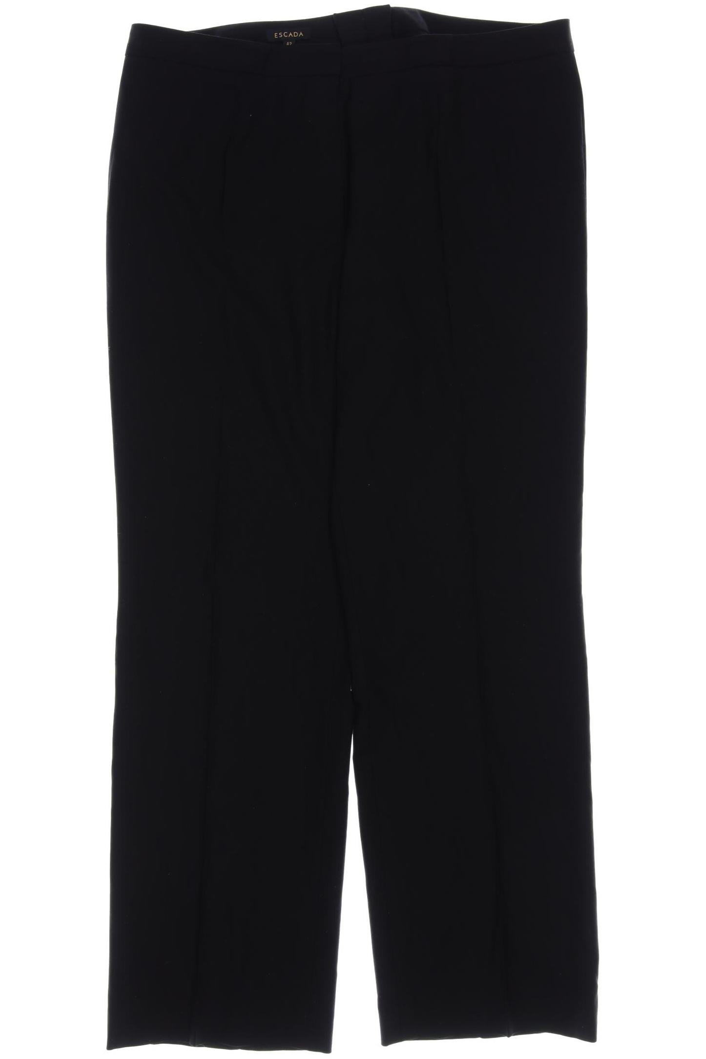 

Escada Damen Stoffhose, schwarz, Gr. 42