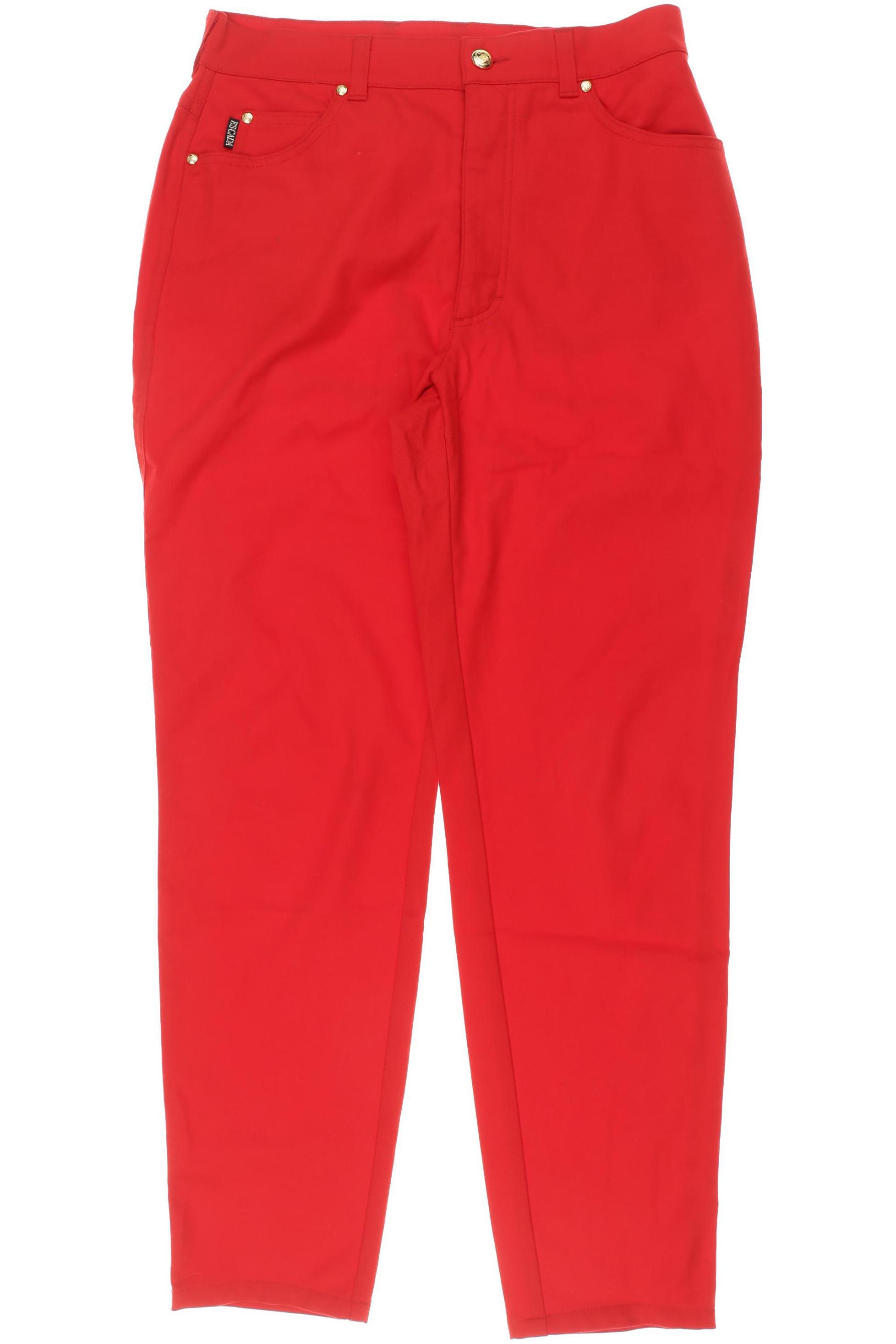 

Escada Damen Stoffhose, rot, Gr. 40