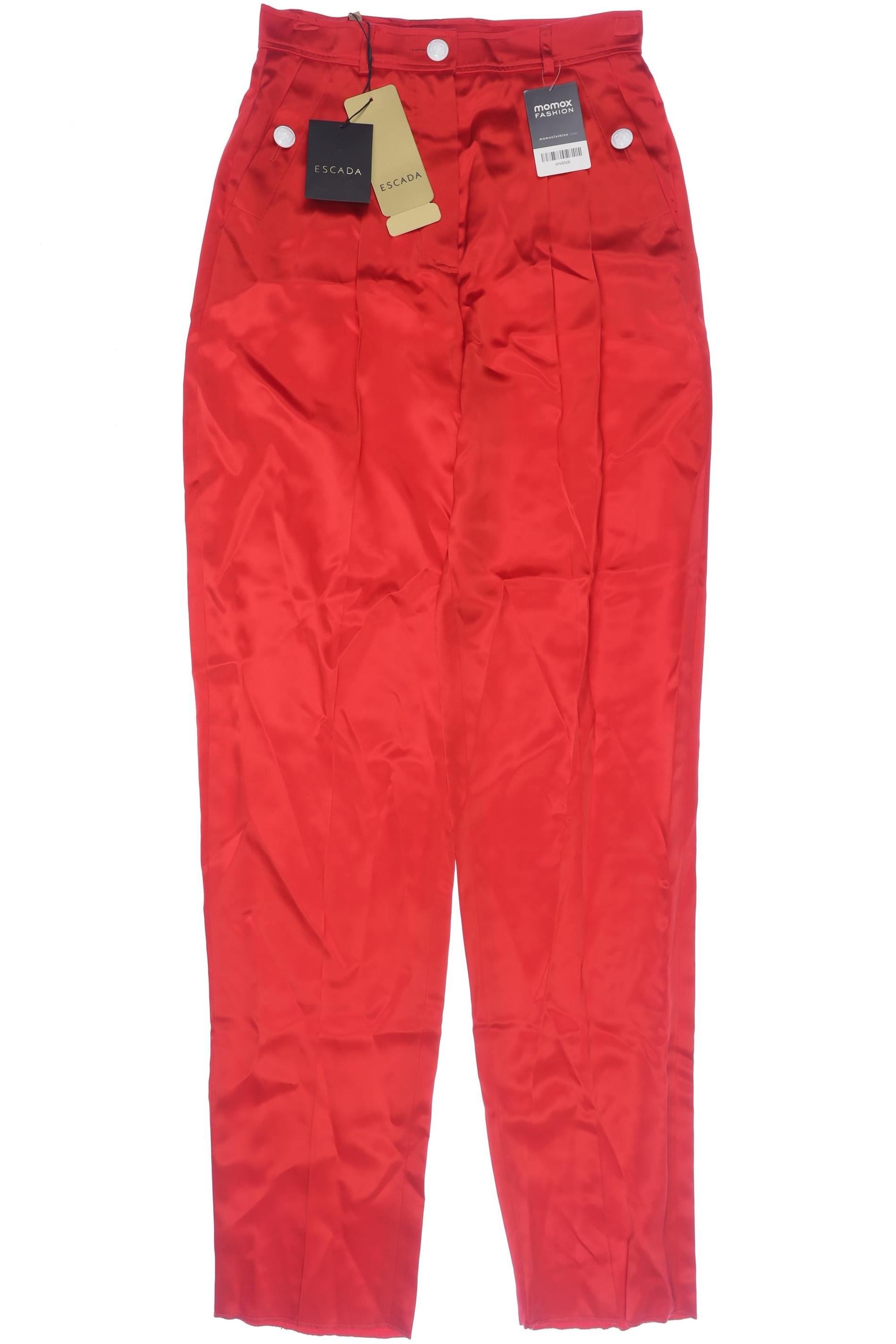 

Escada Damen Stoffhose, rot, Gr. 34
