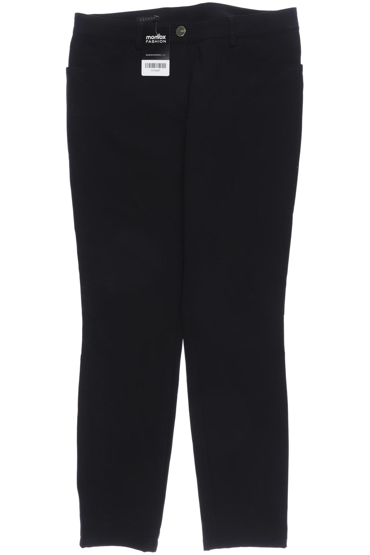 

Escada Damen Stoffhose, schwarz, Gr. 36