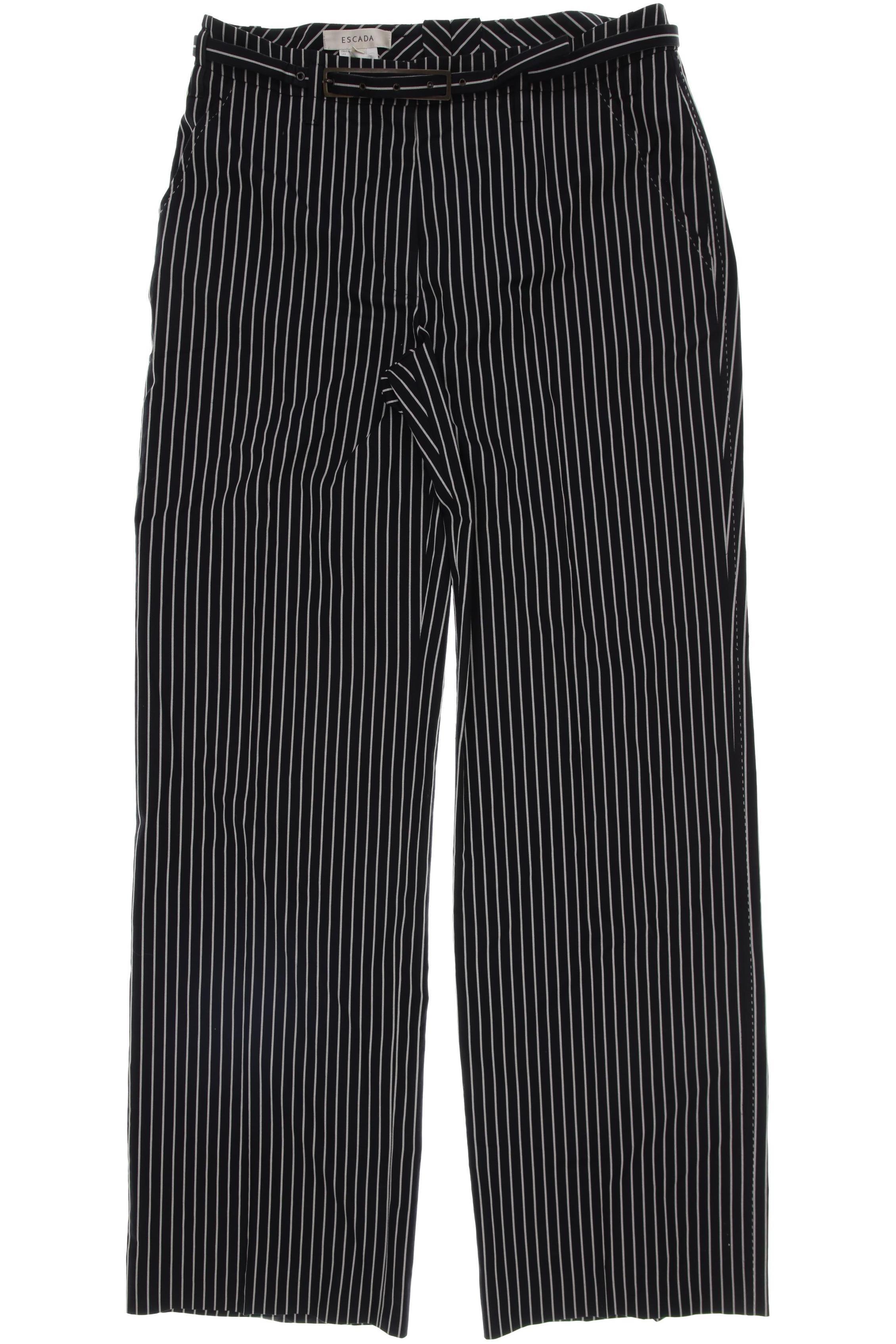 

Escada Damen Stoffhose, schwarz, Gr. 40