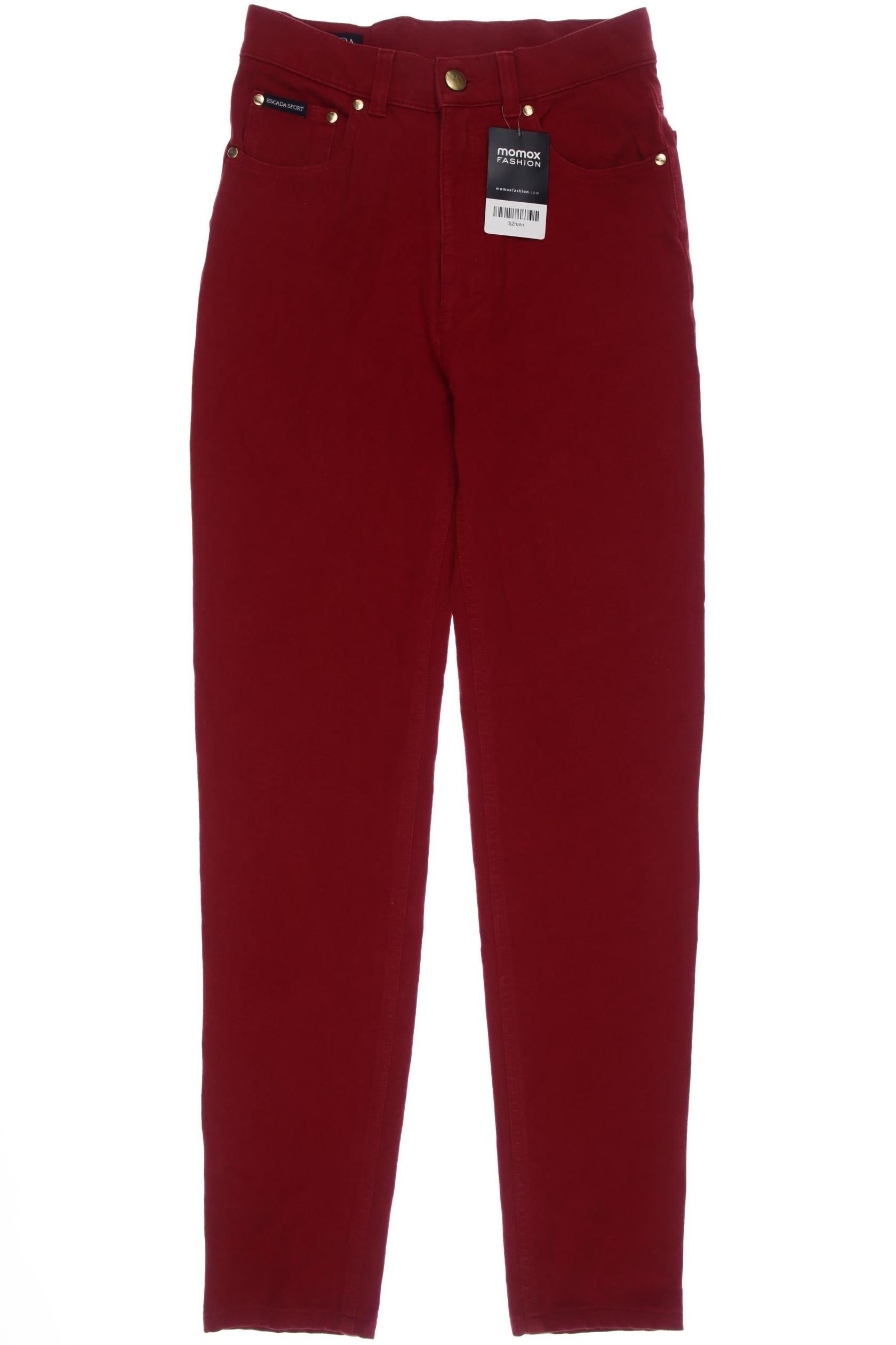 

Escada Damen Stoffhose, bordeaux, Gr. 34