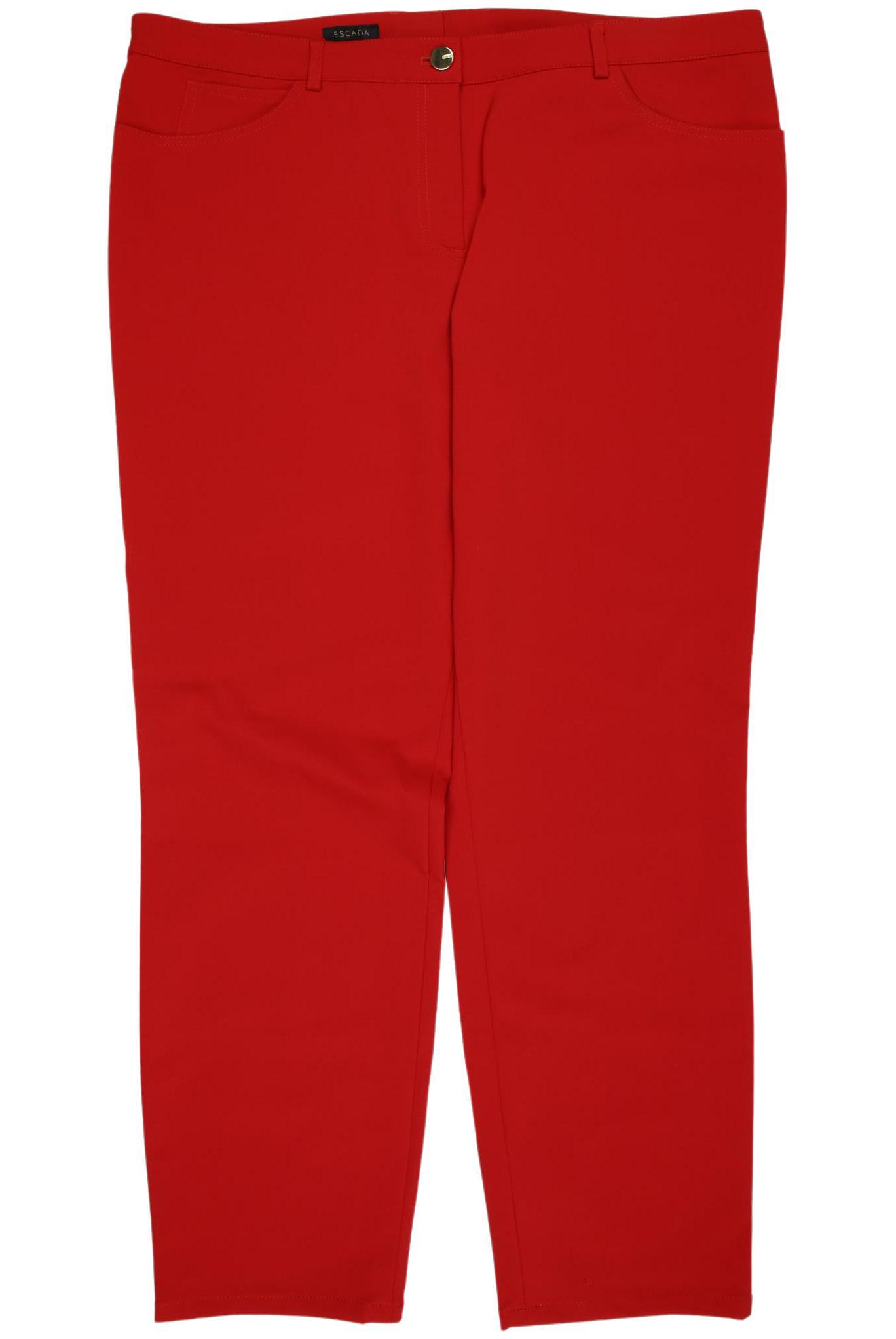 

Escada Damen Stoffhose, rot, Gr. 46