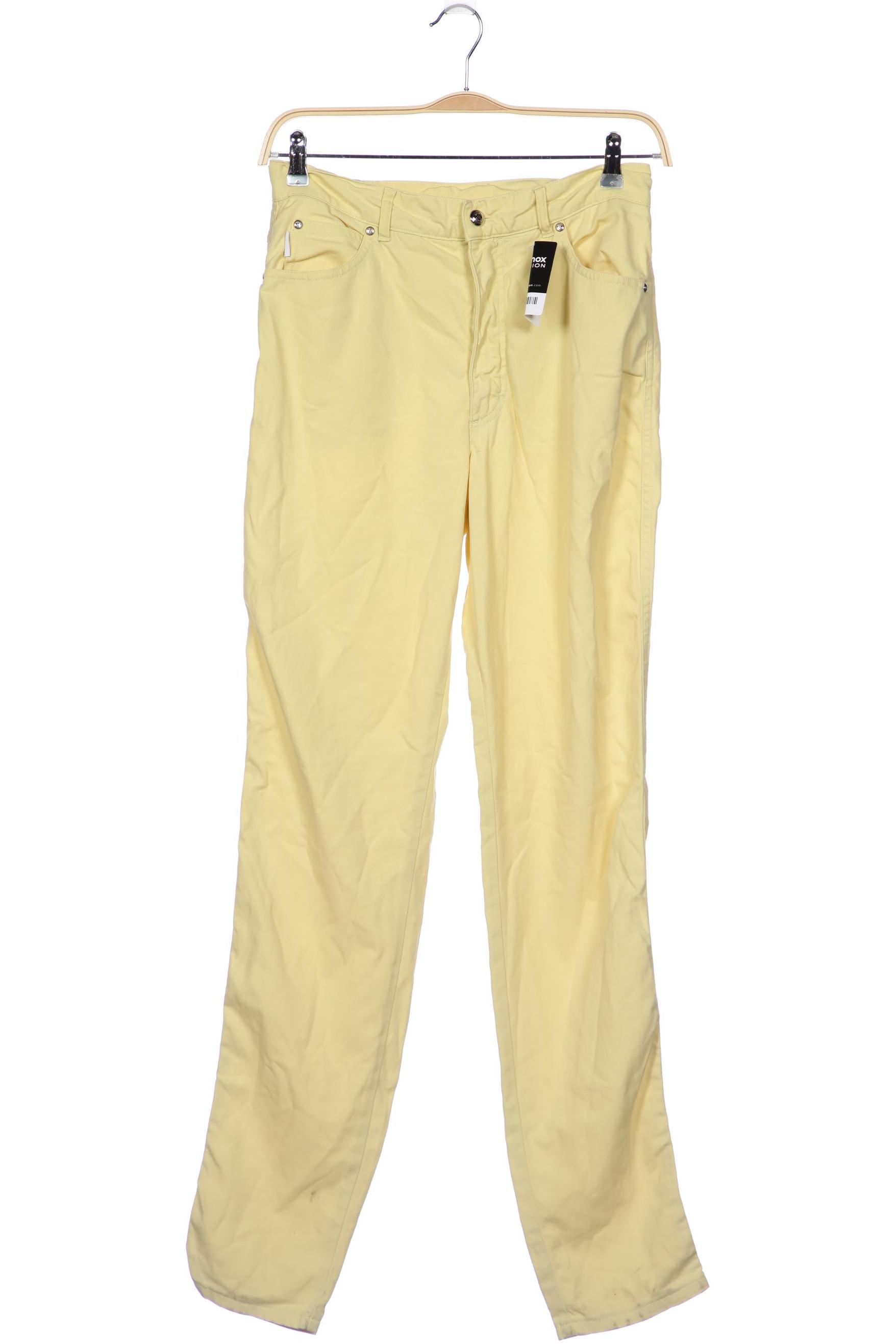 

Escada Damen Stoffhose, gelb, Gr. 40