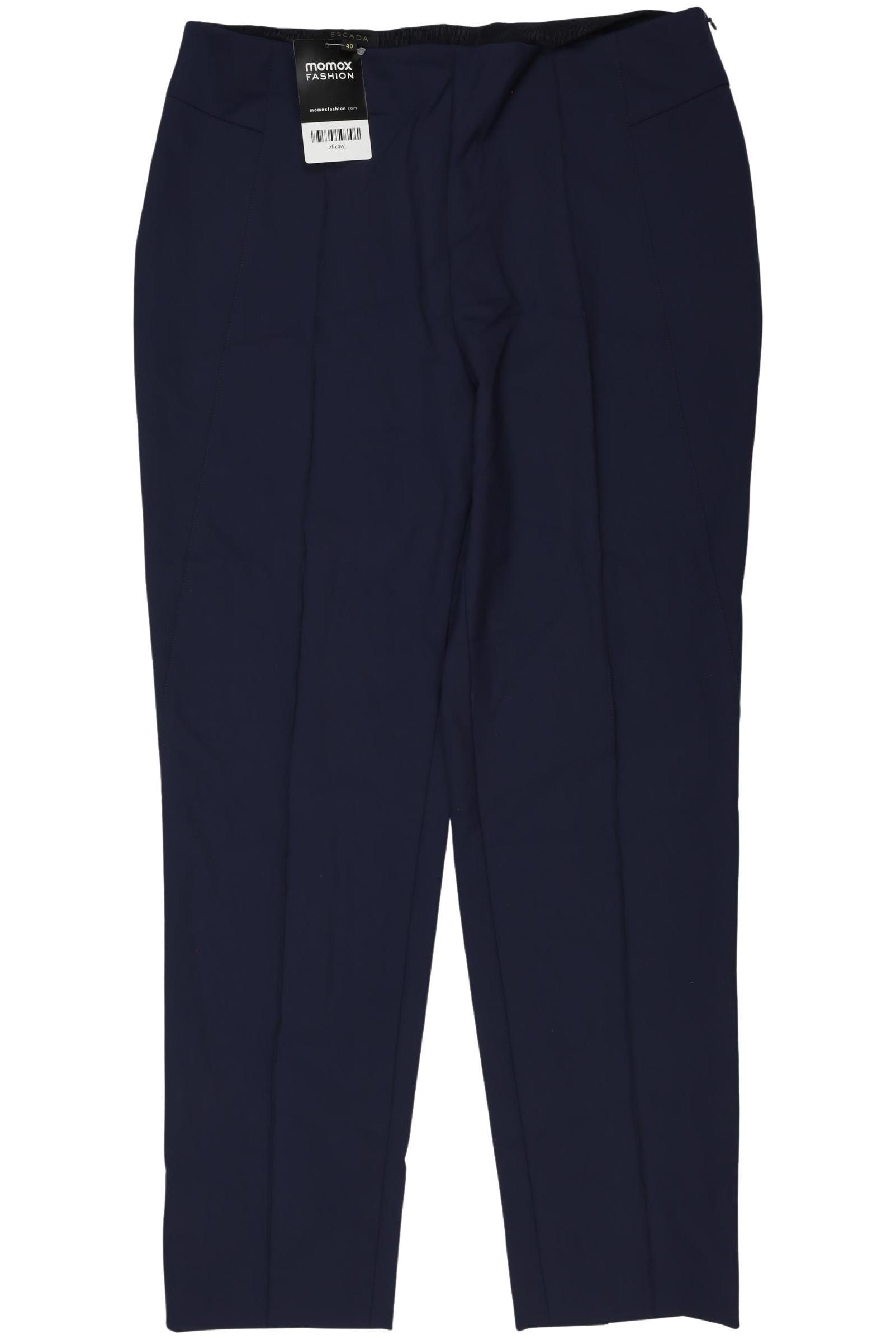 

Escada Damen Stoffhose, marineblau, Gr. 40