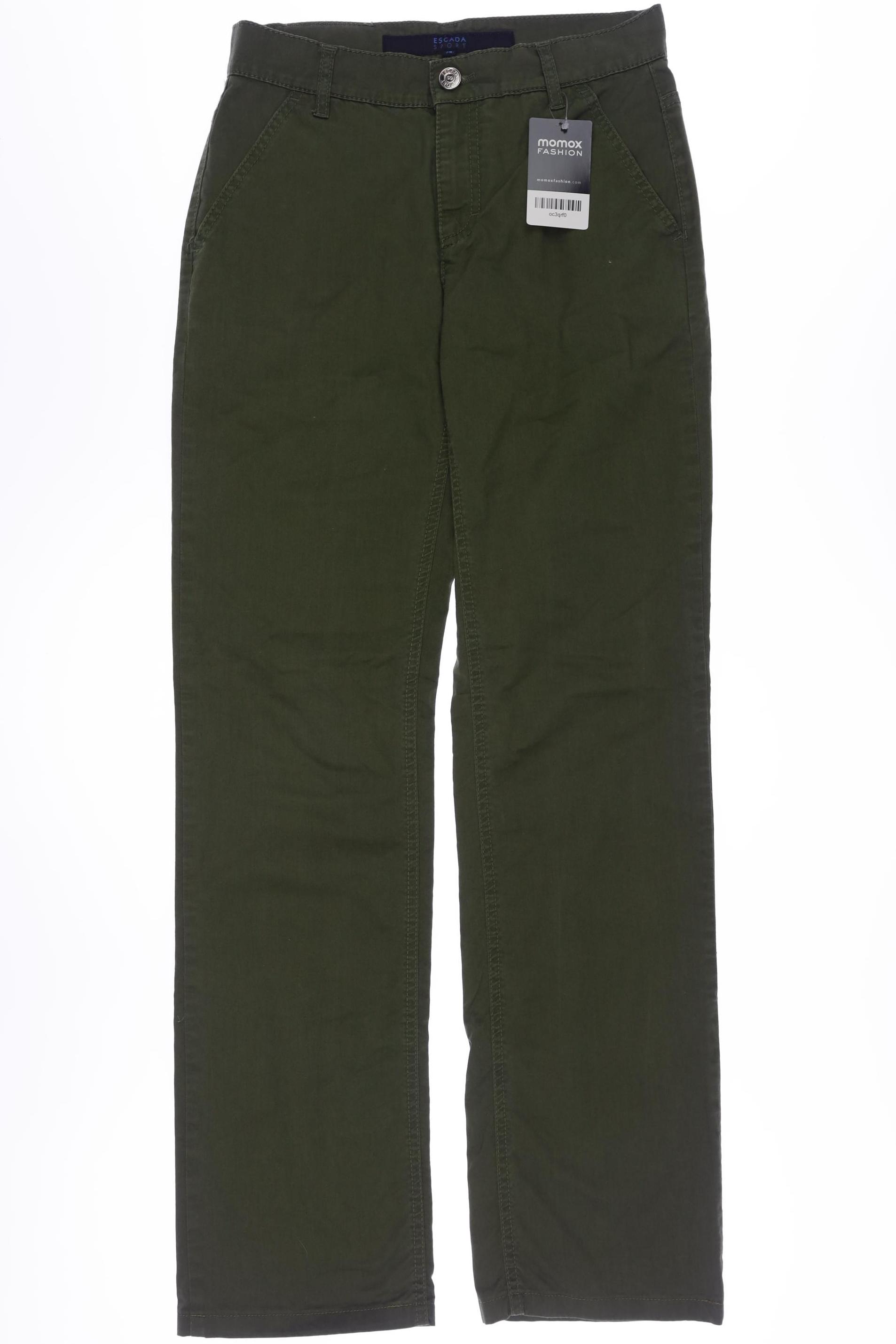 

Escada Damen Stoffhose, grün, Gr. 34