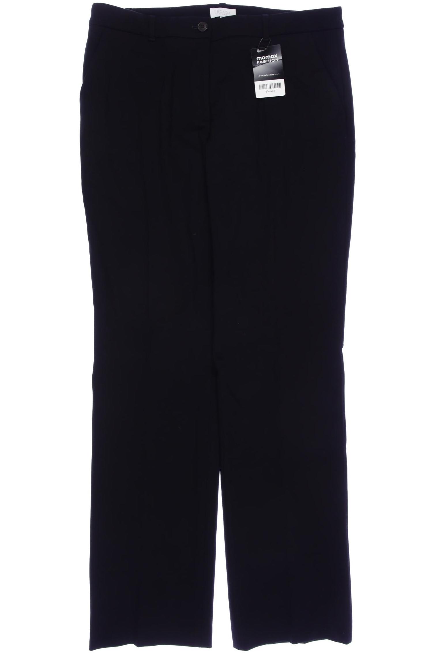 

Escada Damen Stoffhose, schwarz, Gr. 42