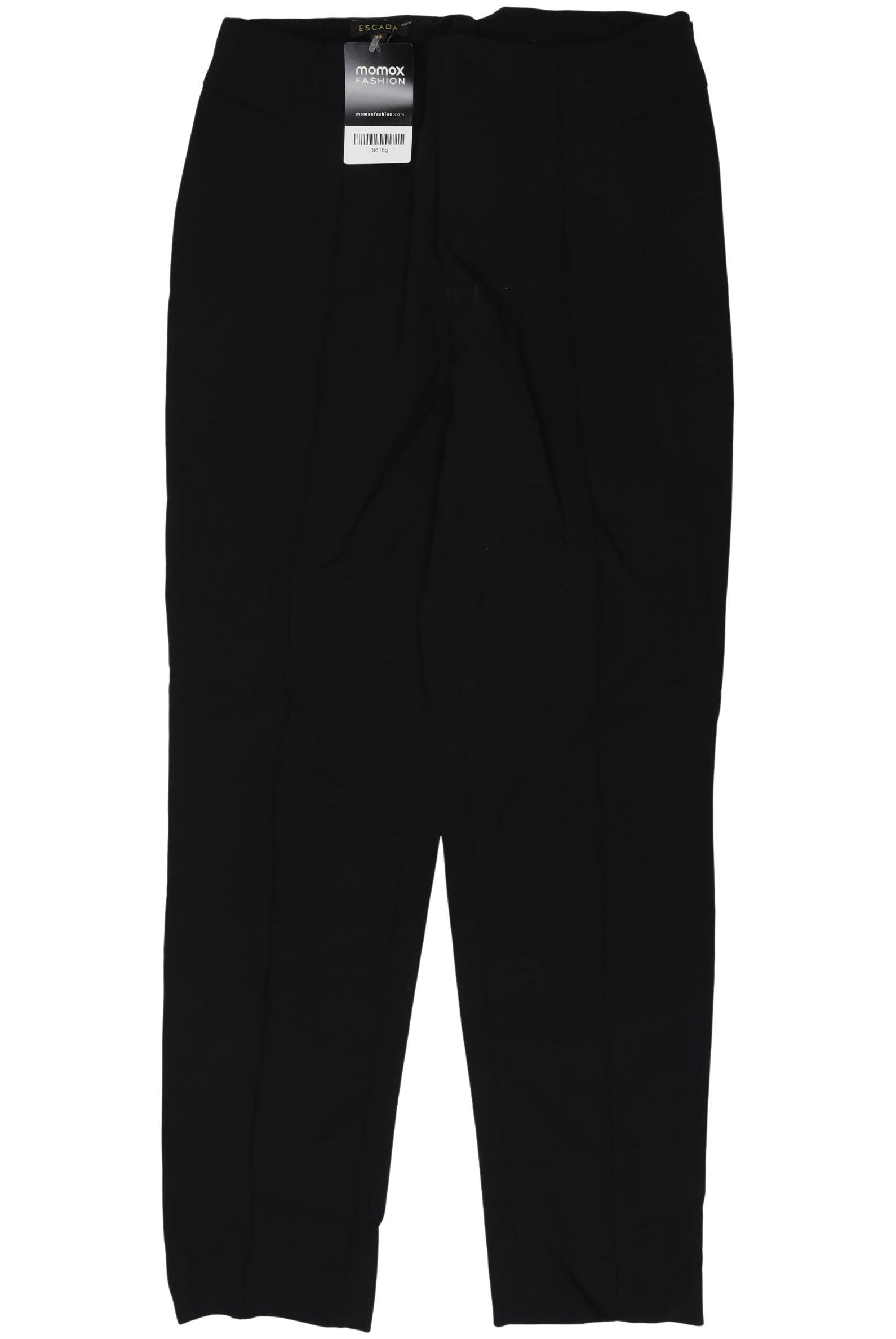 

Escada Damen Stoffhose, schwarz, Gr. 38