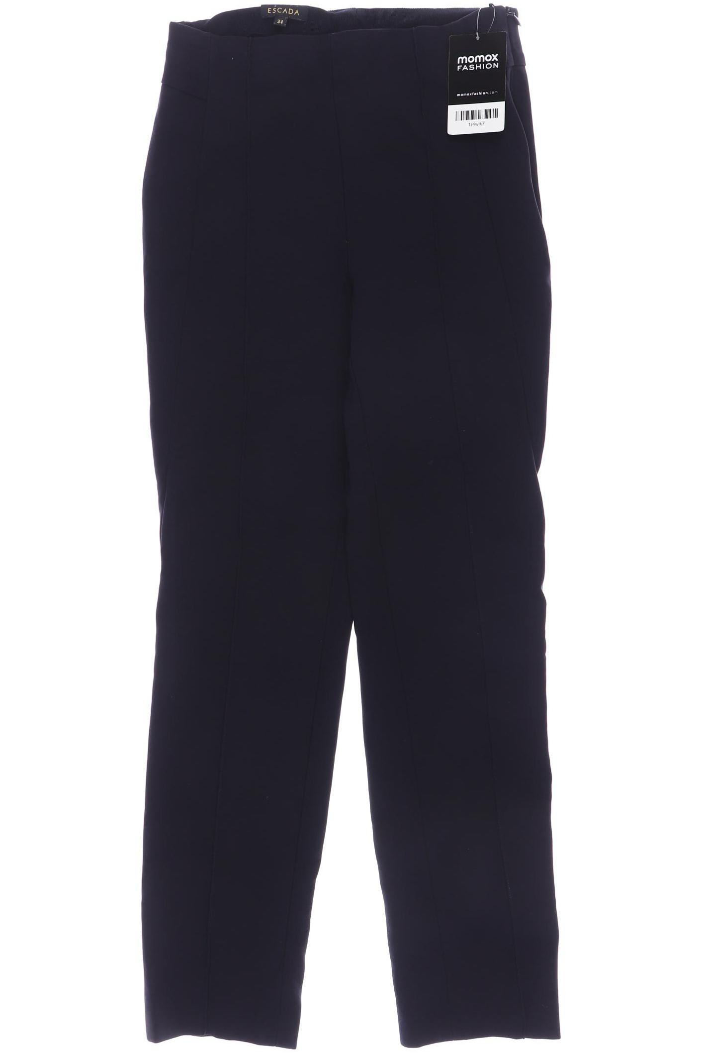 

Escada Damen Stoffhose, marineblau, Gr. 34