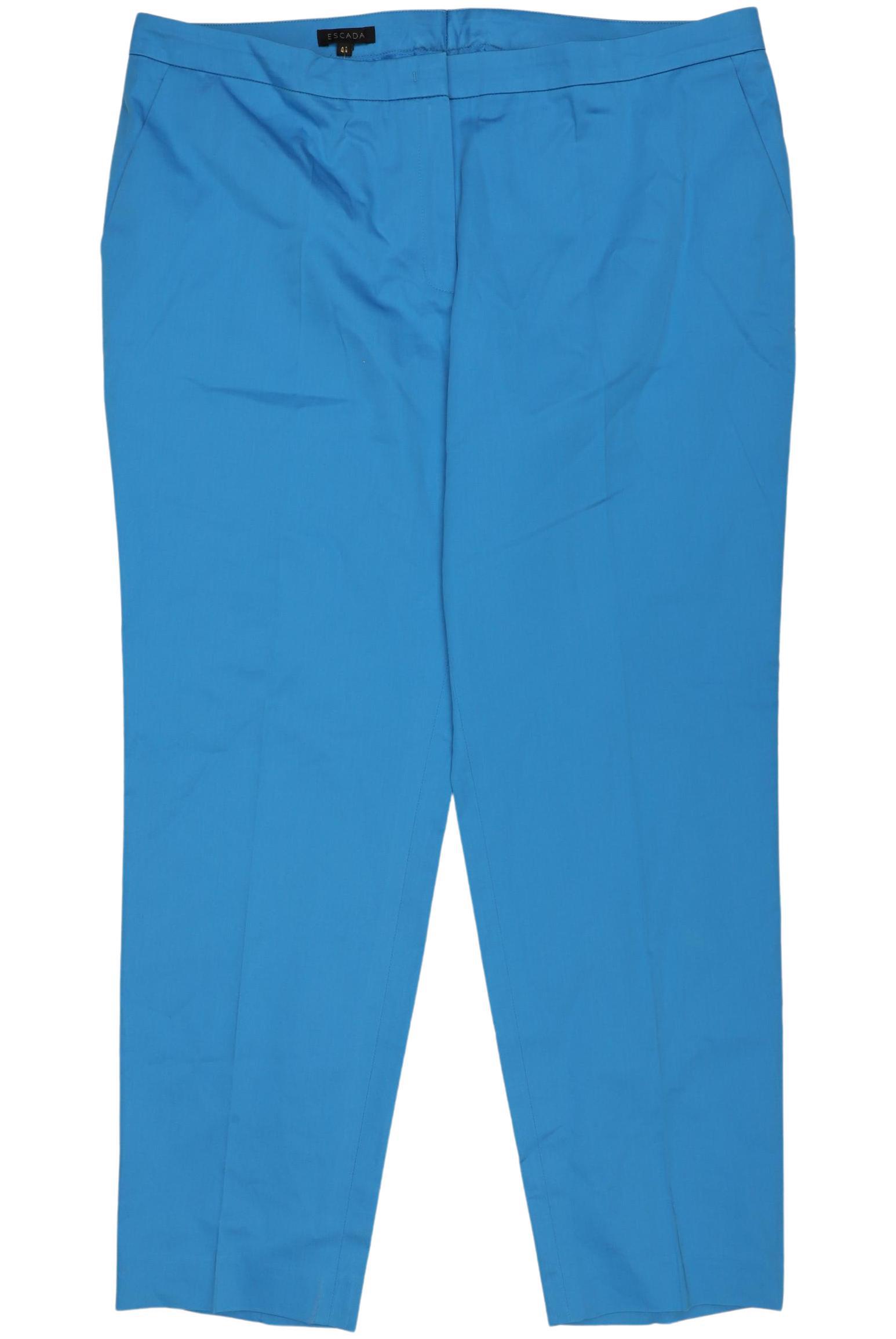 

Escada Damen Stoffhose, blau, Gr. 44