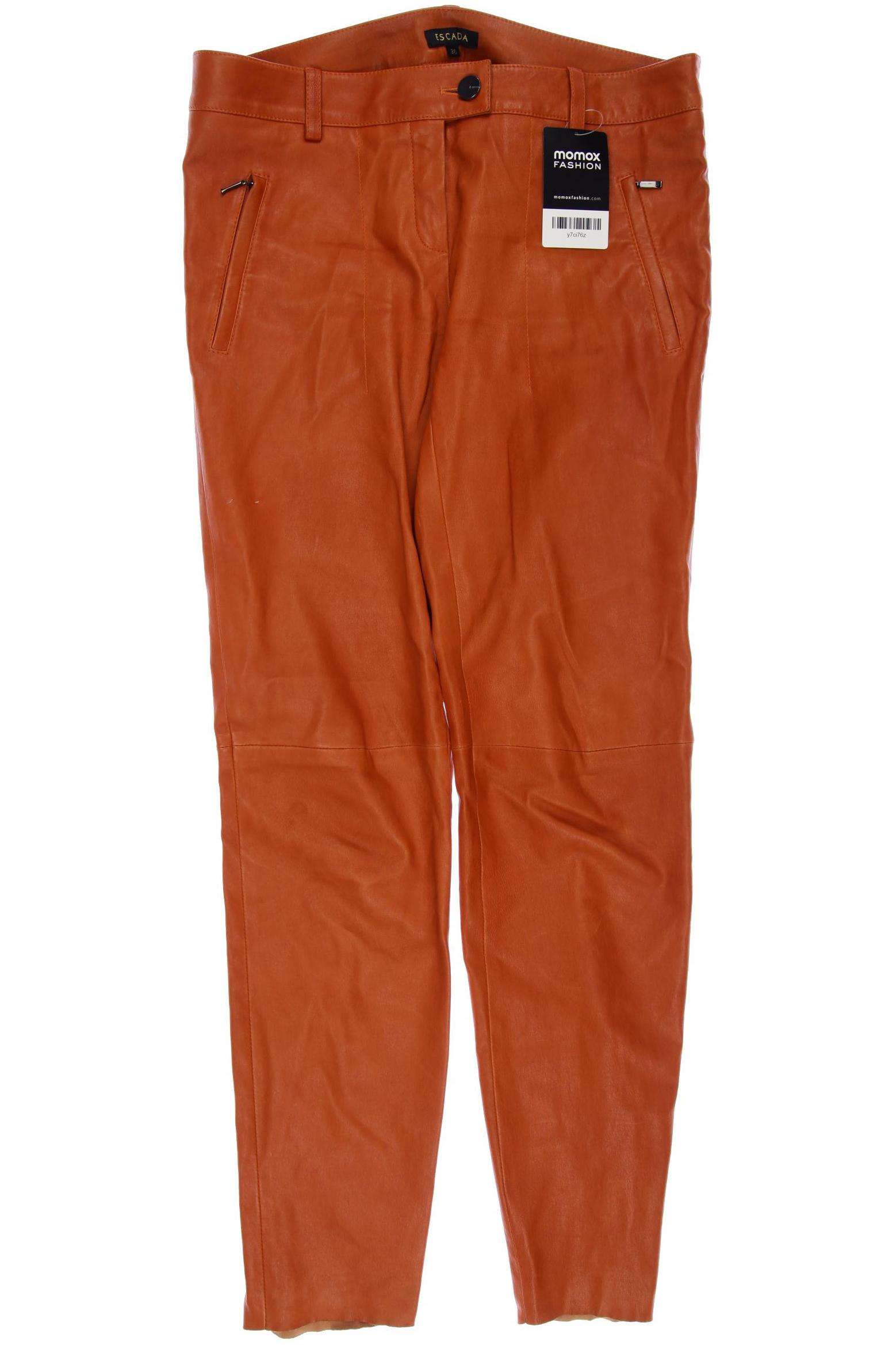 

Escada Damen Stoffhose, orange, Gr. 36