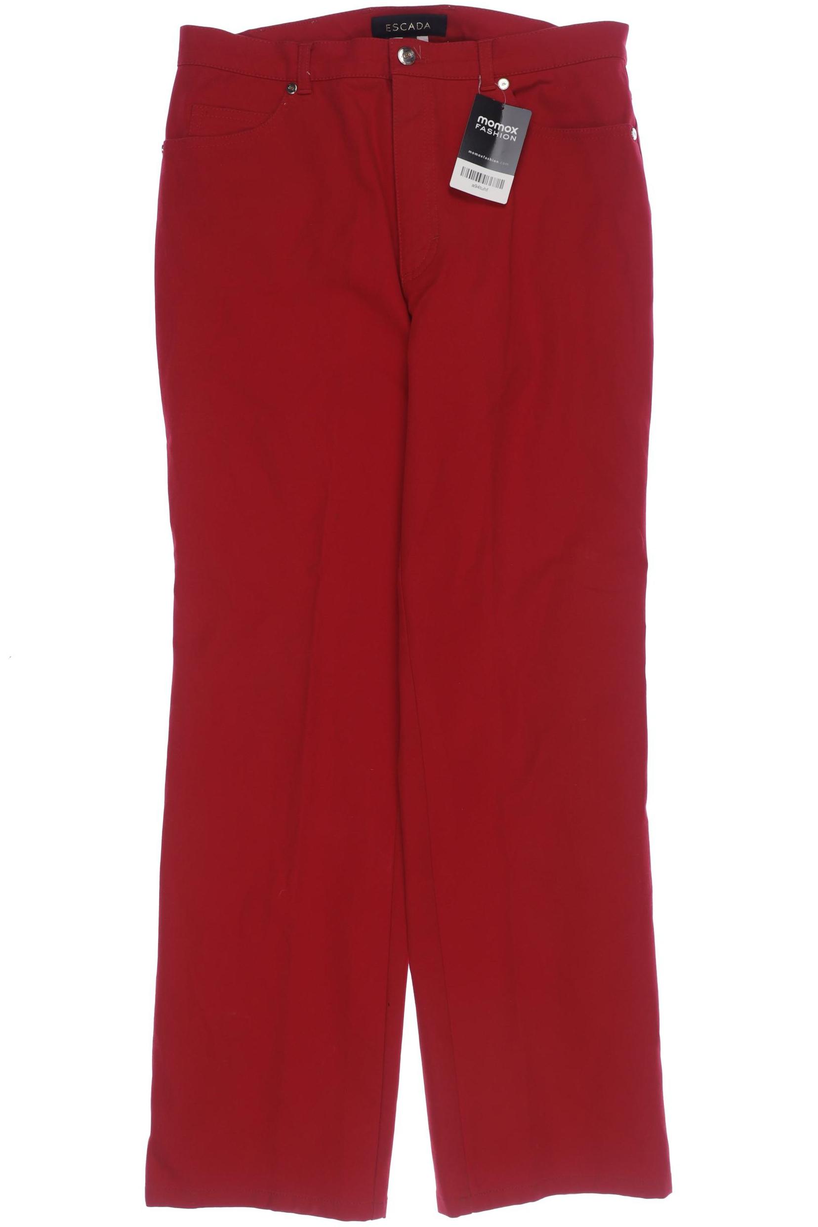 

Escada Damen Stoffhose, rot, Gr. 40