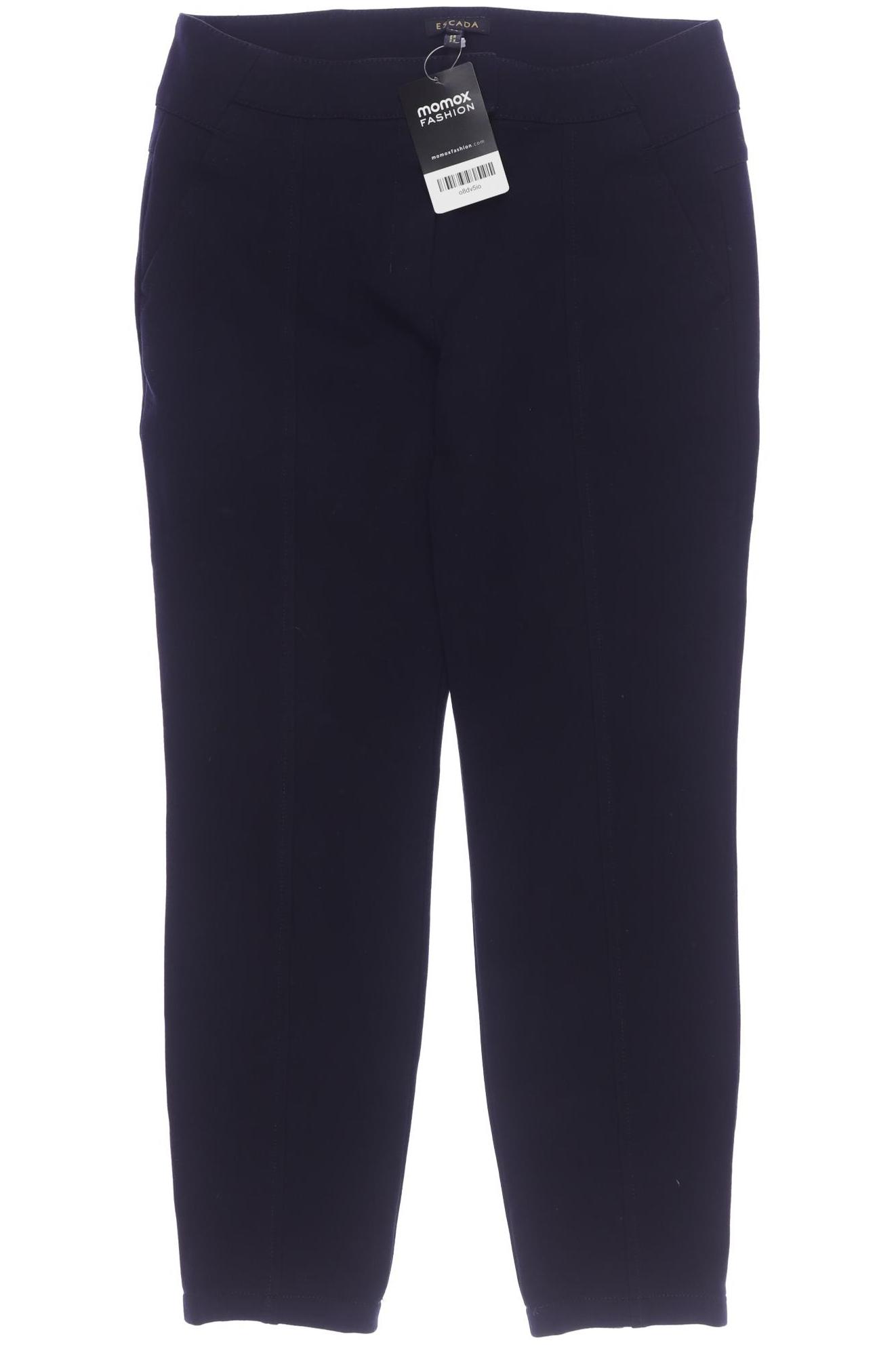 

Escada Damen Stoffhose, marineblau, Gr. 34