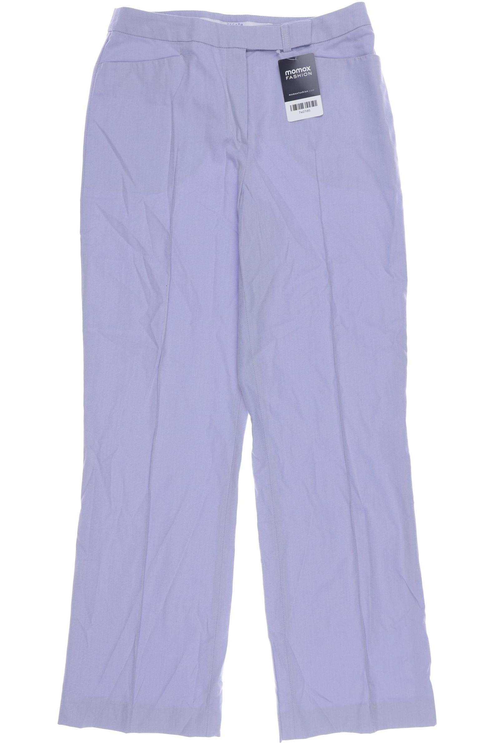 

Escada Damen Stoffhose, hellblau, Gr. 36