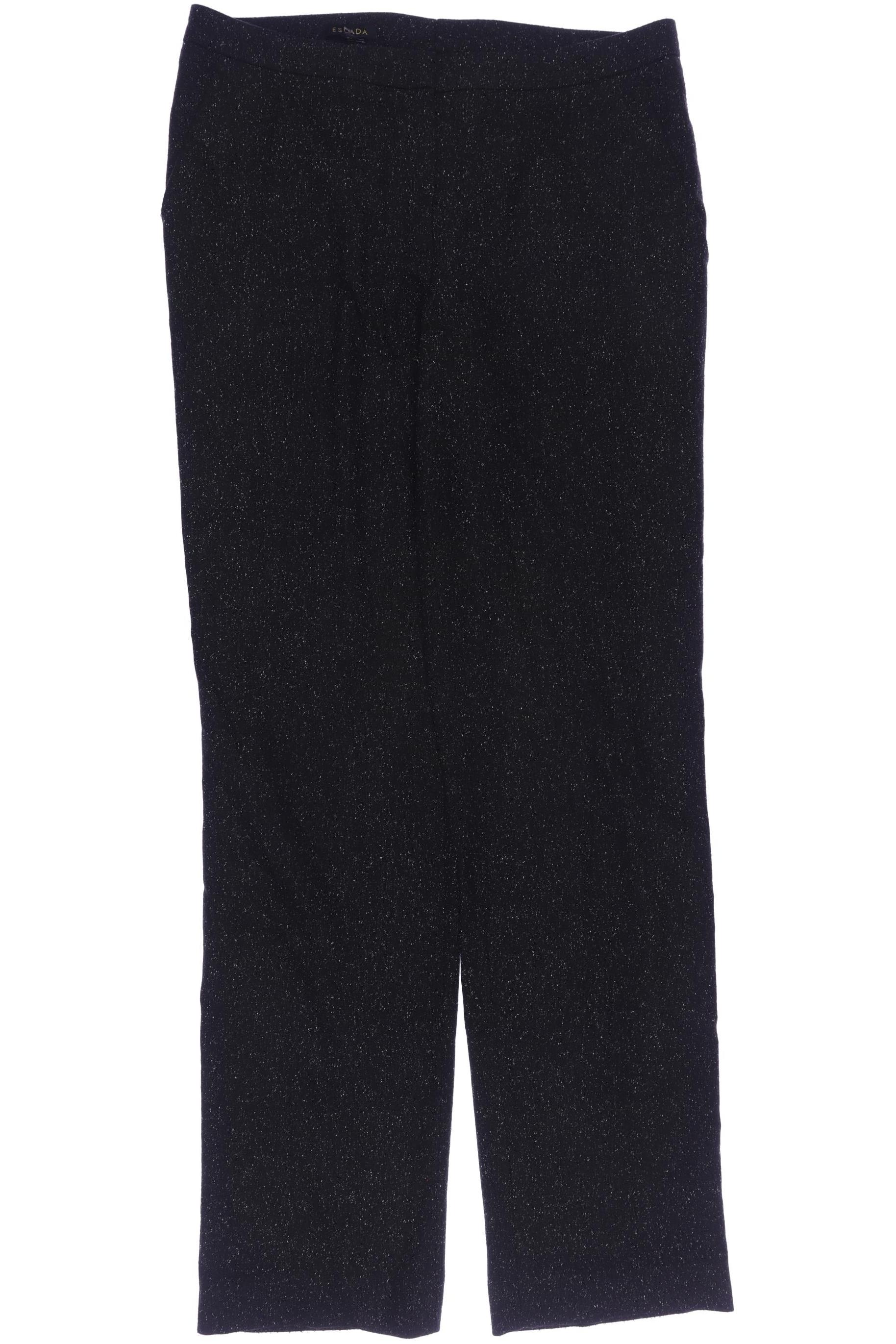 

Escada Damen Stoffhose, schwarz, Gr. 38