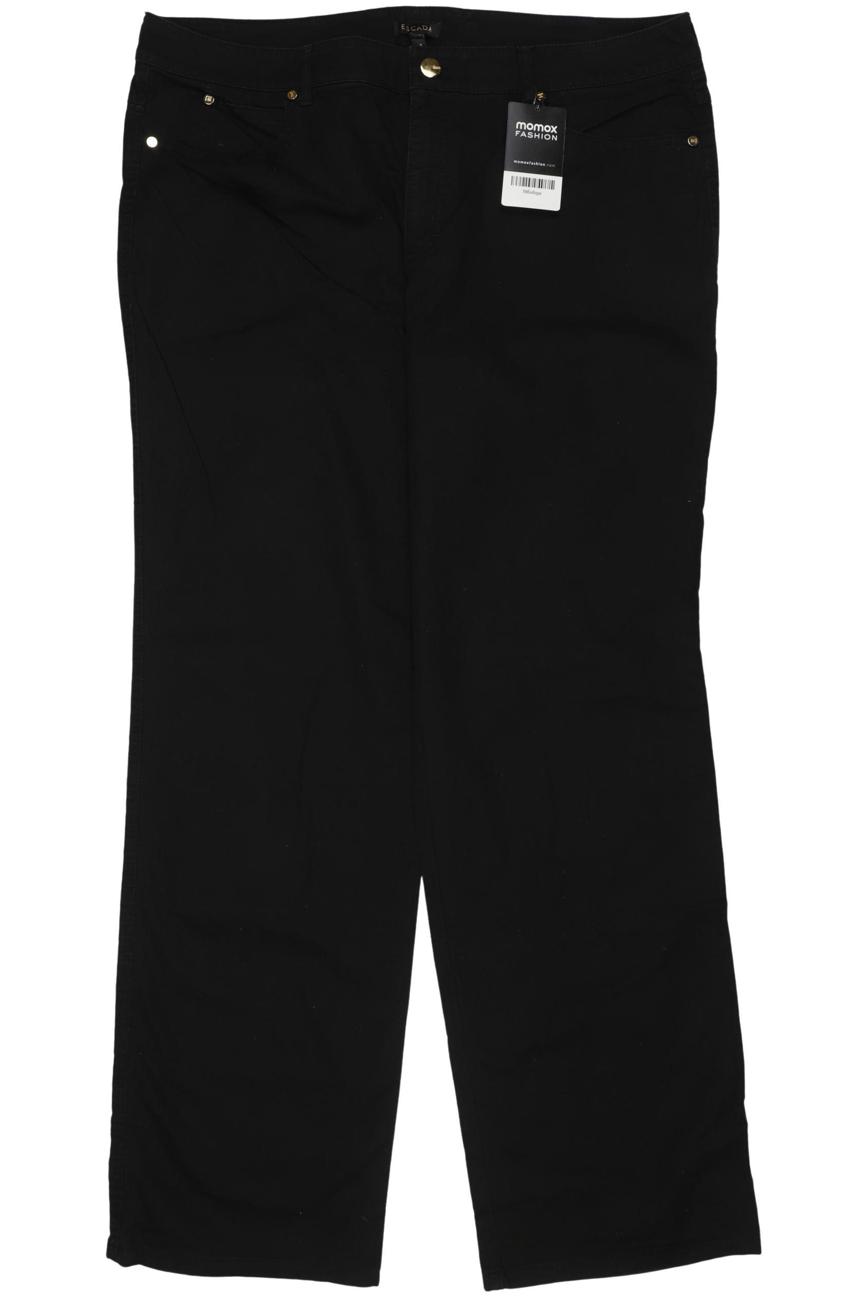

Escada Damen Stoffhose, schwarz, Gr. 46
