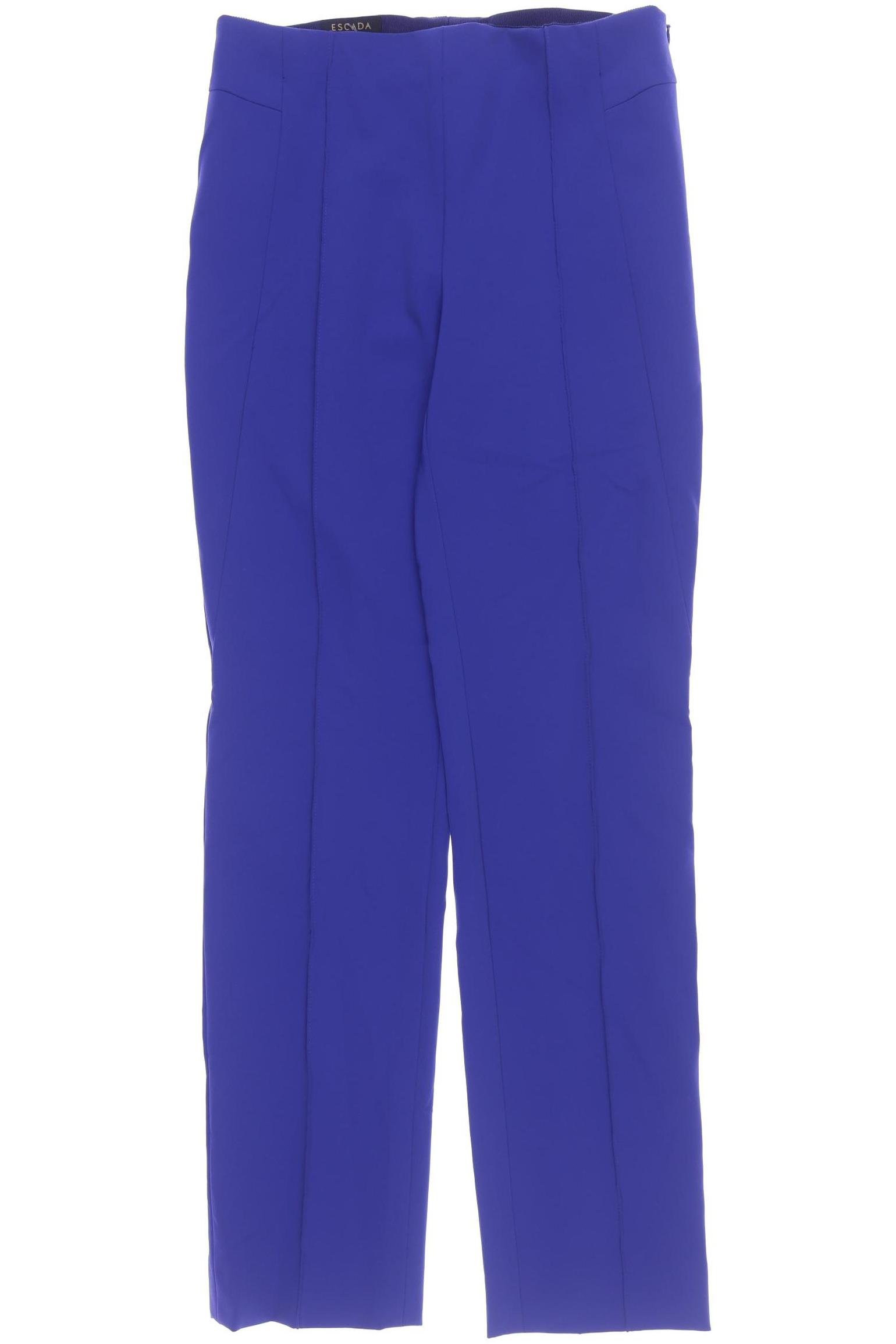 

Escada Damen Stoffhose, blau, Gr. 32