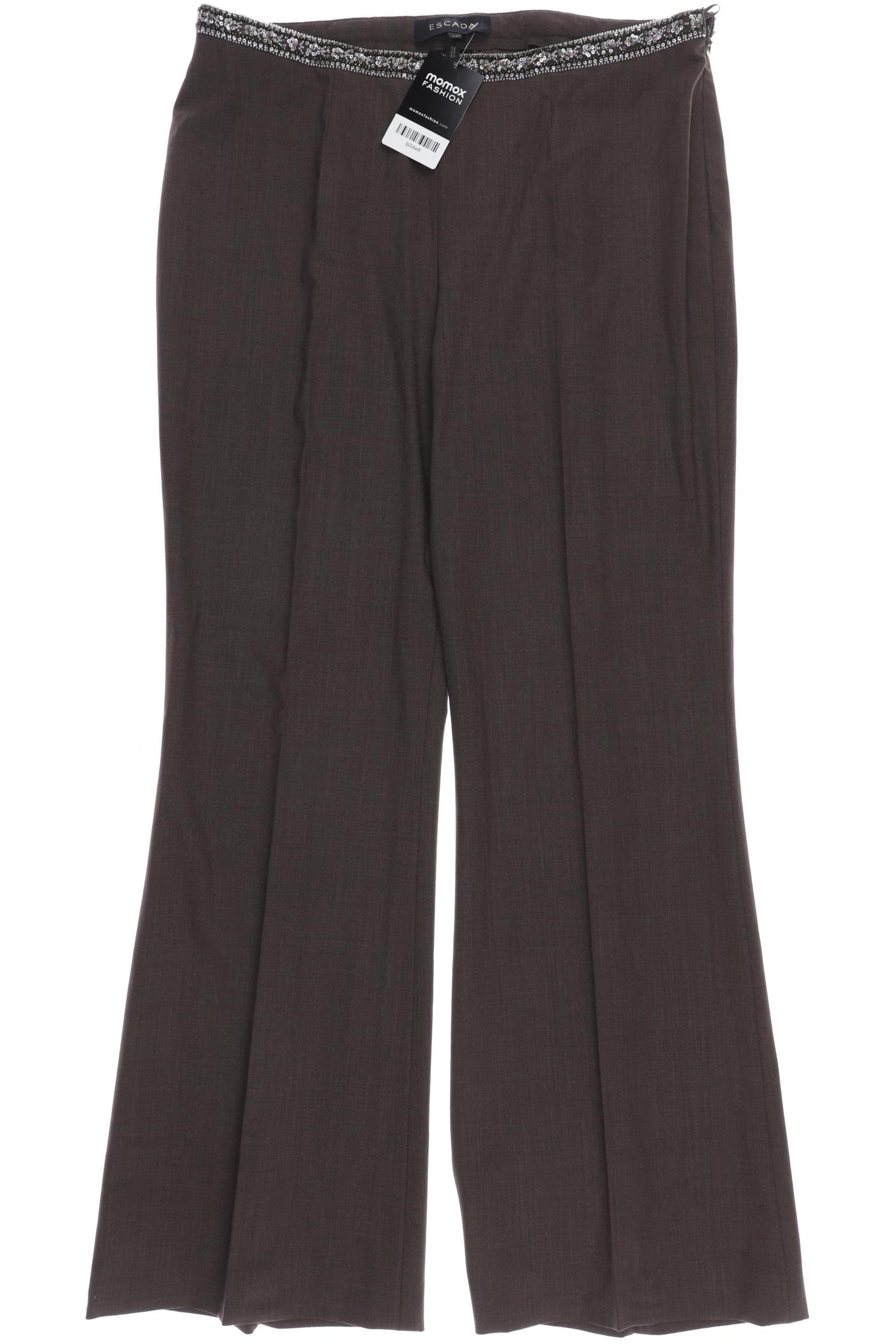 

Escada Damen Stoffhose, braun, Gr. 42