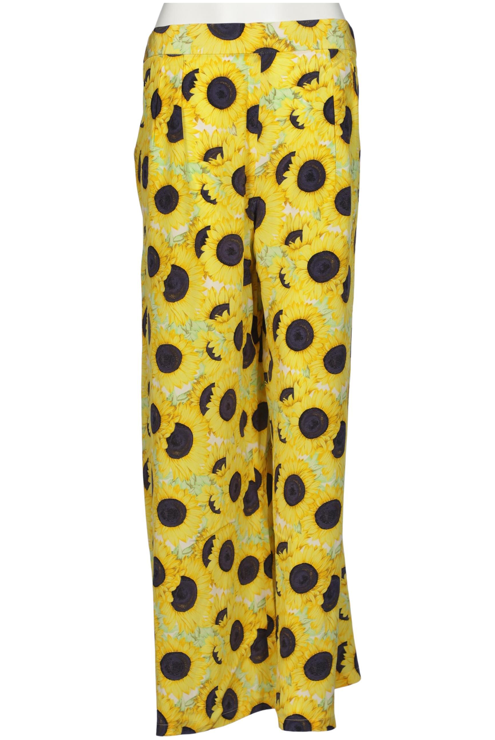 

Escada Damen Stoffhose, gelb, Gr. 38