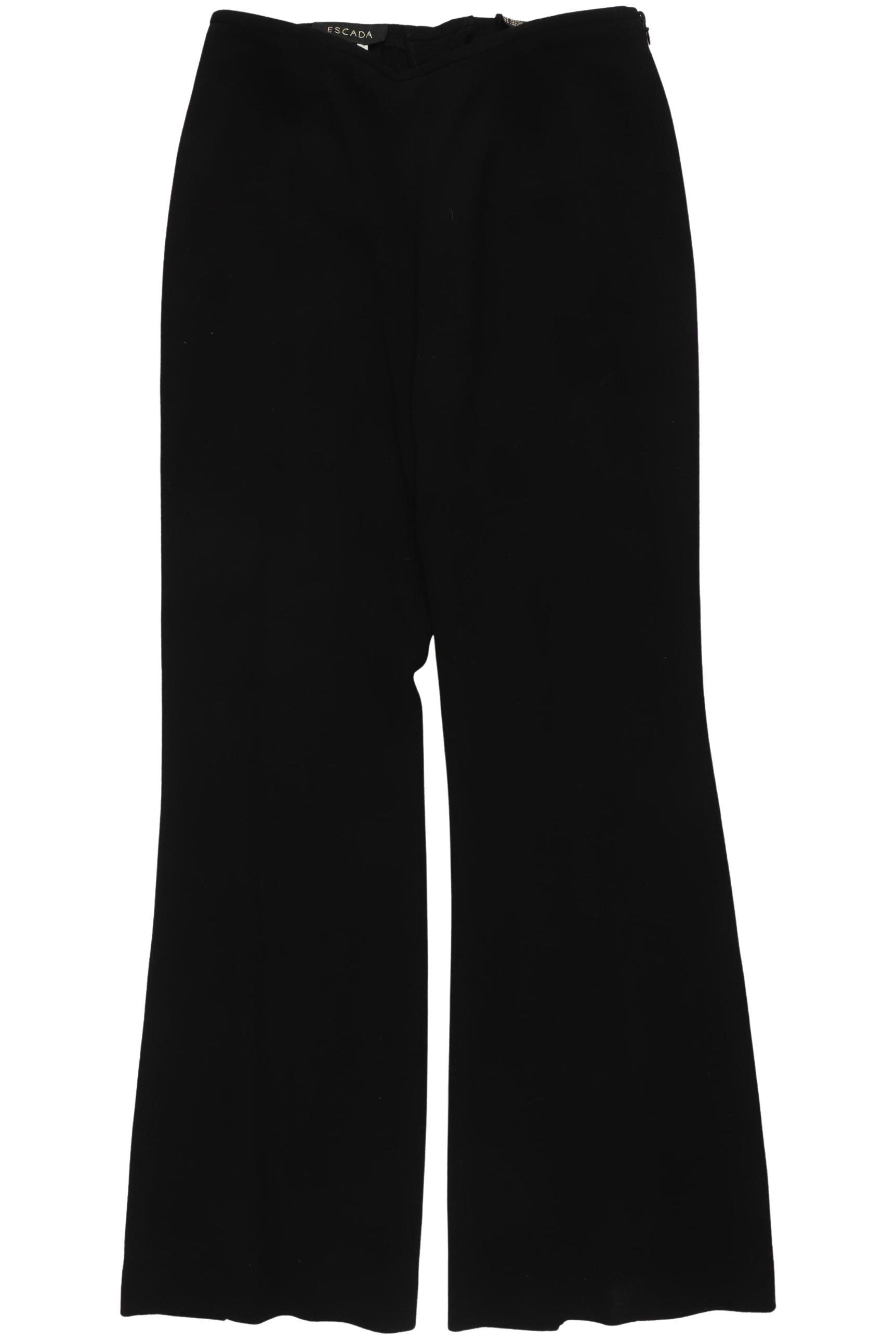 

Escada Damen Stoffhose, schwarz, Gr. 40