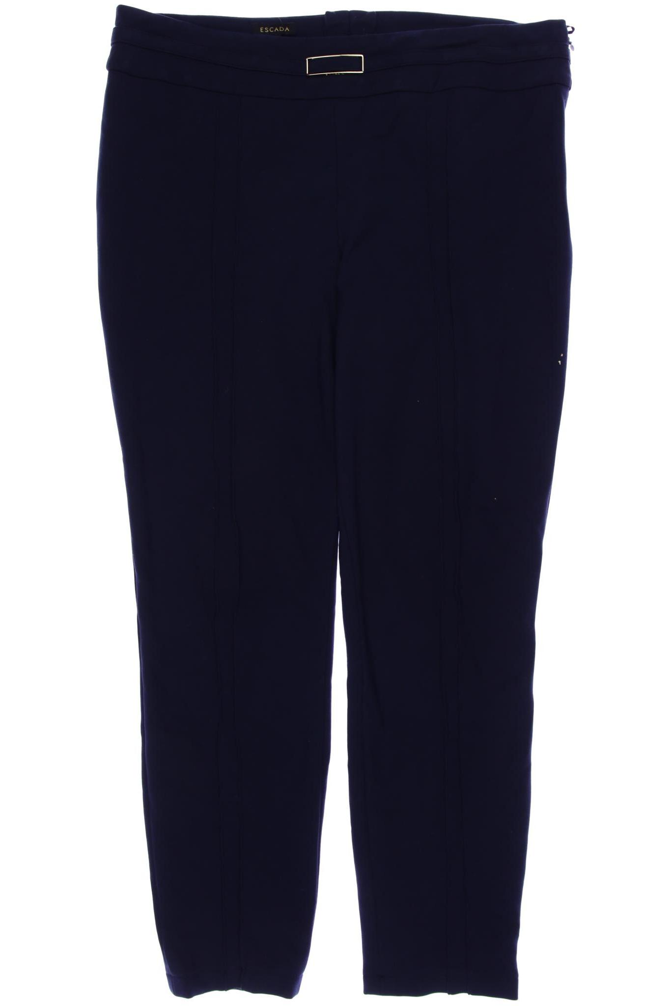 

Escada Damen Stoffhose, marineblau