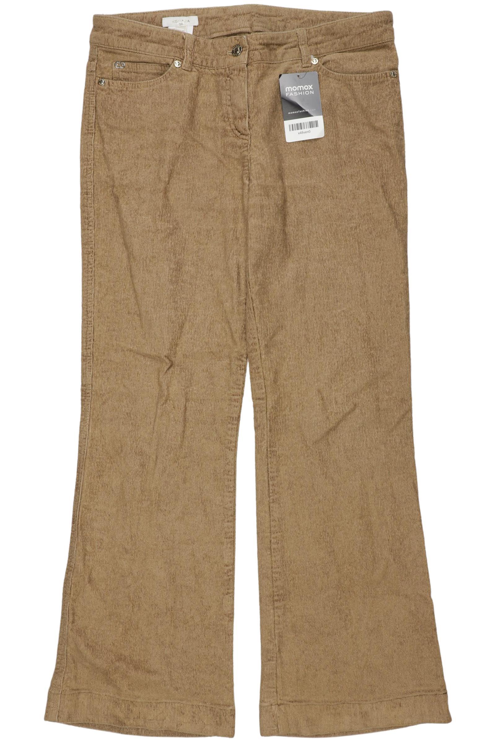 

Escada Damen Stoffhose, beige, Gr. 38