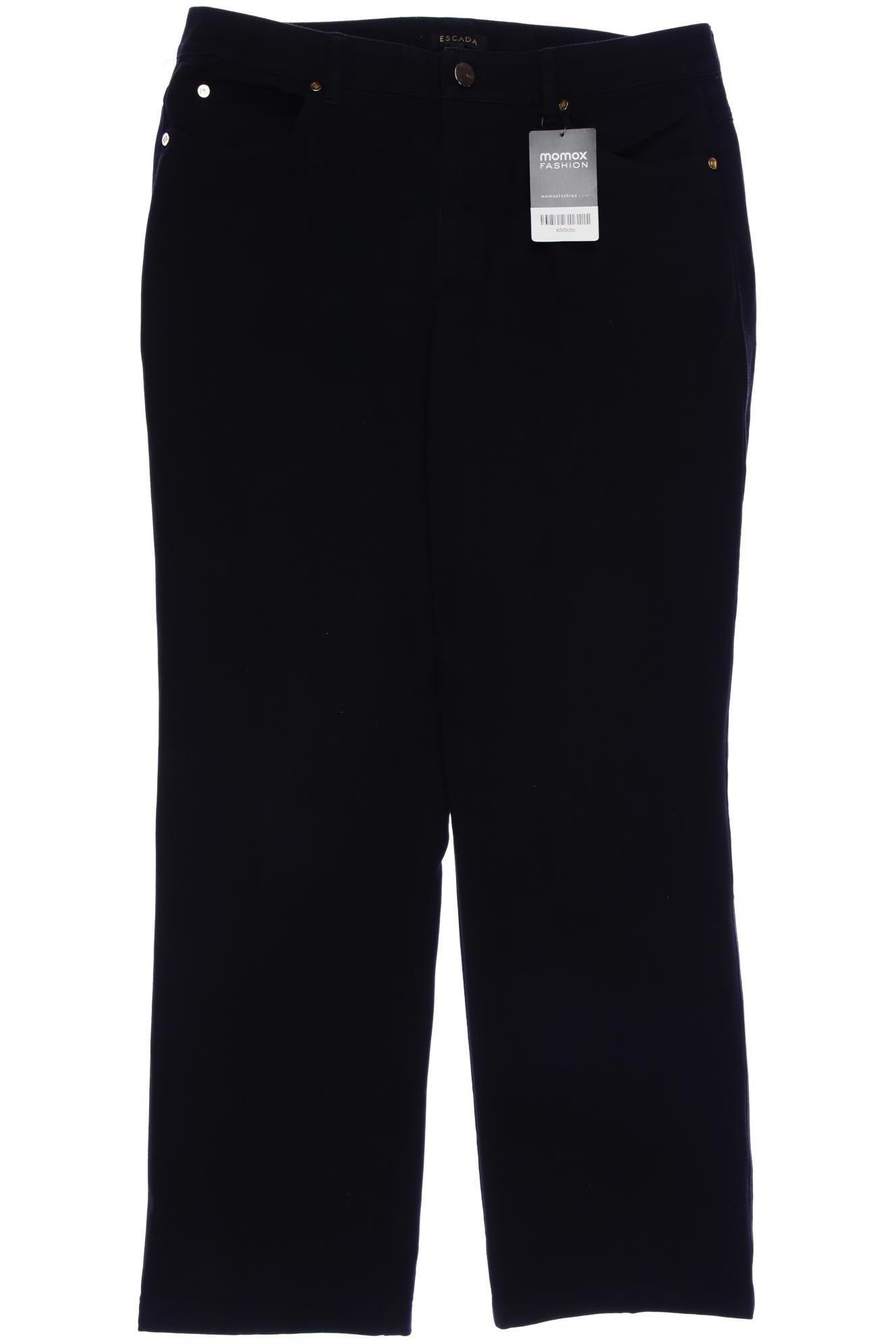 

Escada Damen Stoffhose, schwarz, Gr. 40