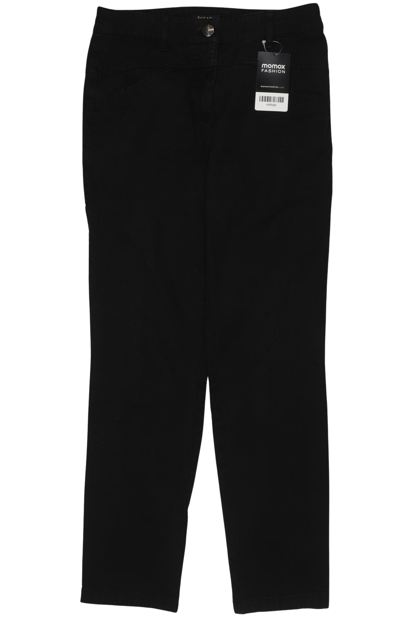 

Escada Damen Stoffhose, schwarz, Gr. 34
