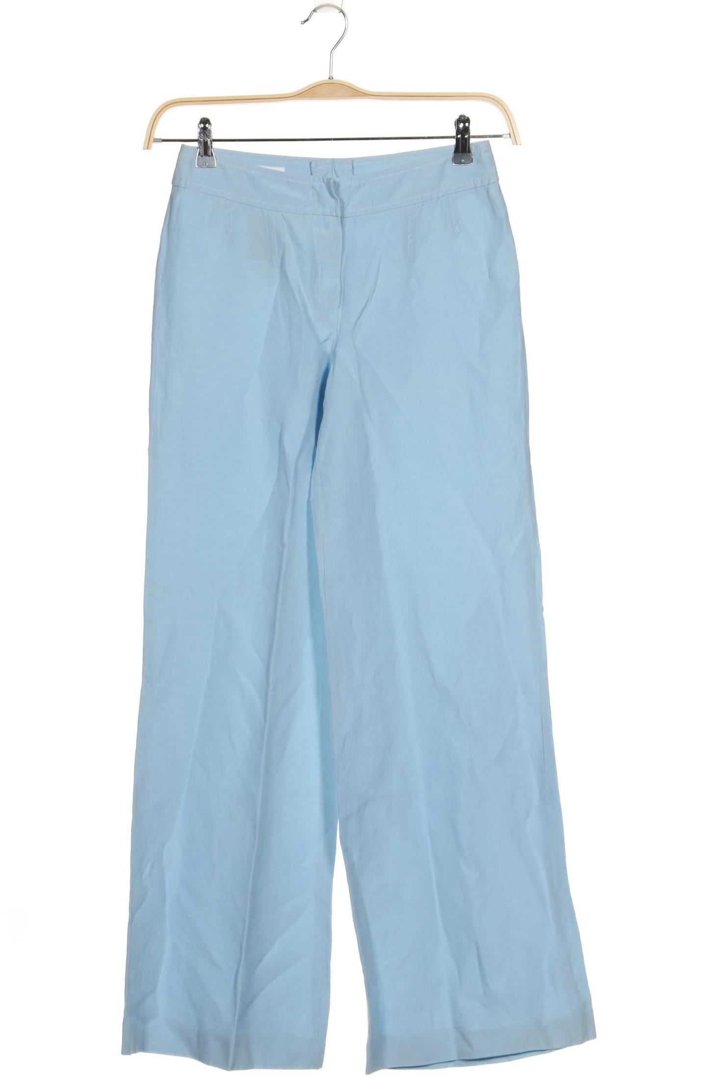 

Escada Damen Stoffhose, hellblau, Gr. 34