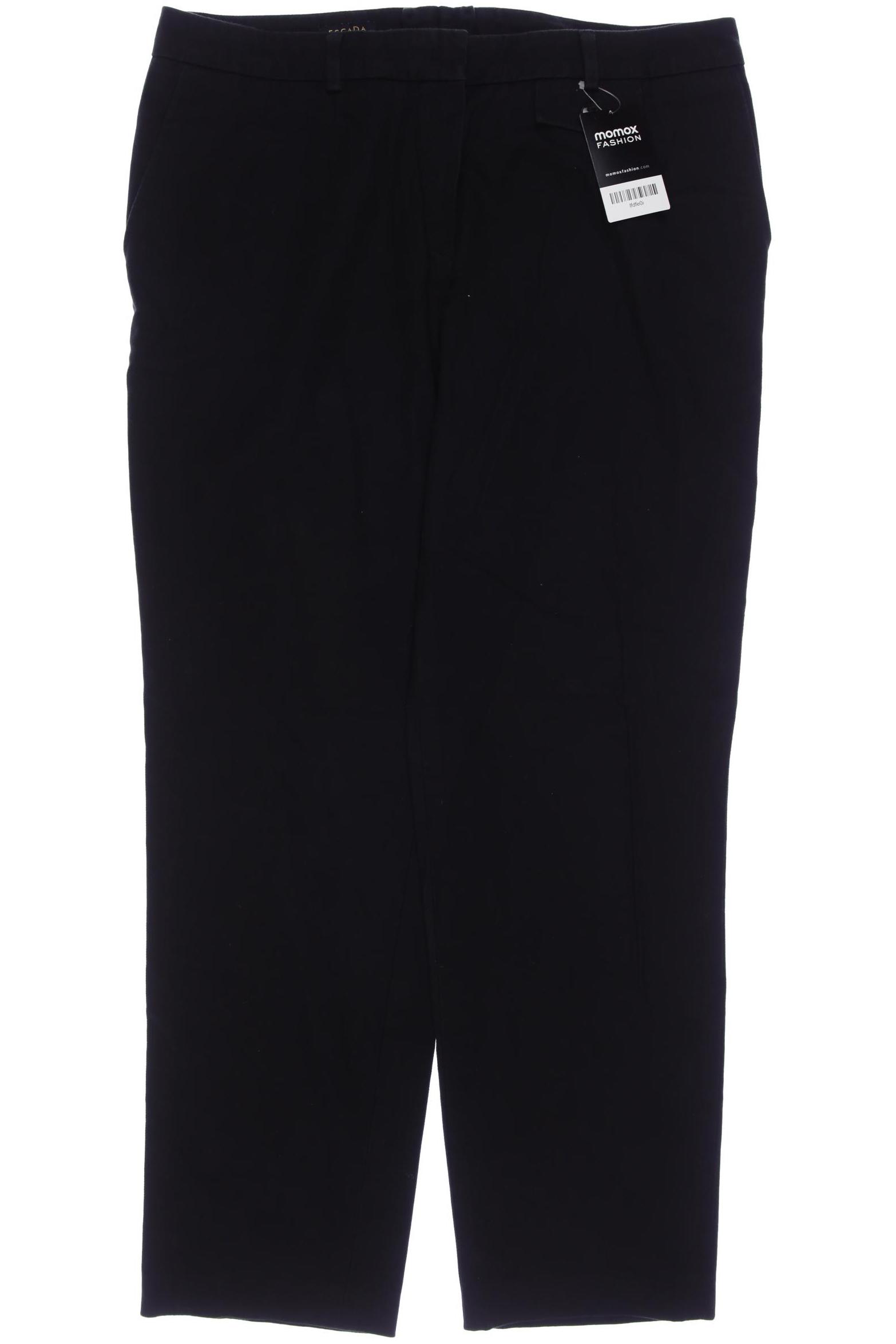 

Escada Damen Stoffhose, schwarz, Gr. 42