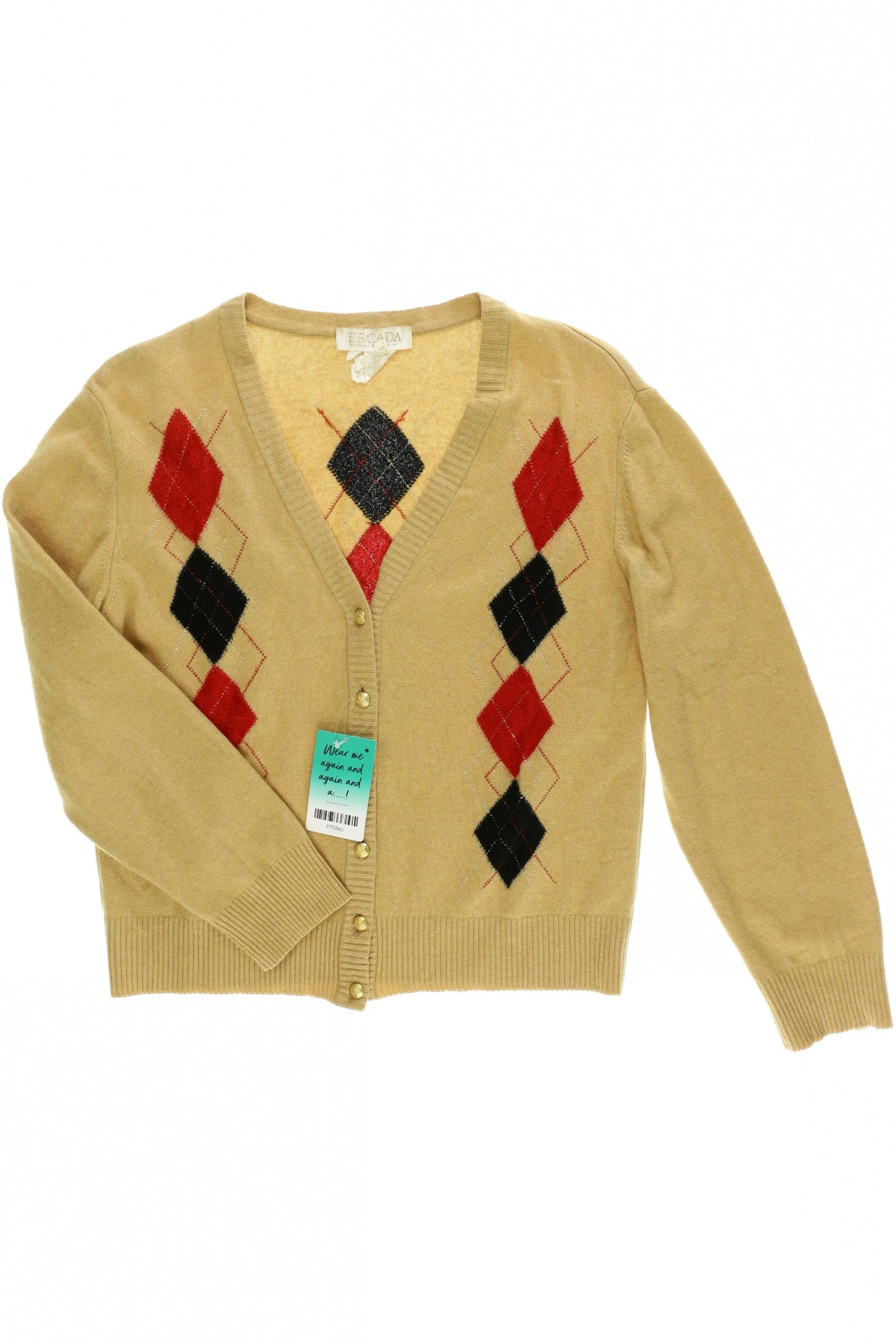 

Escada Damen Strickjacke, beige, Gr. 40