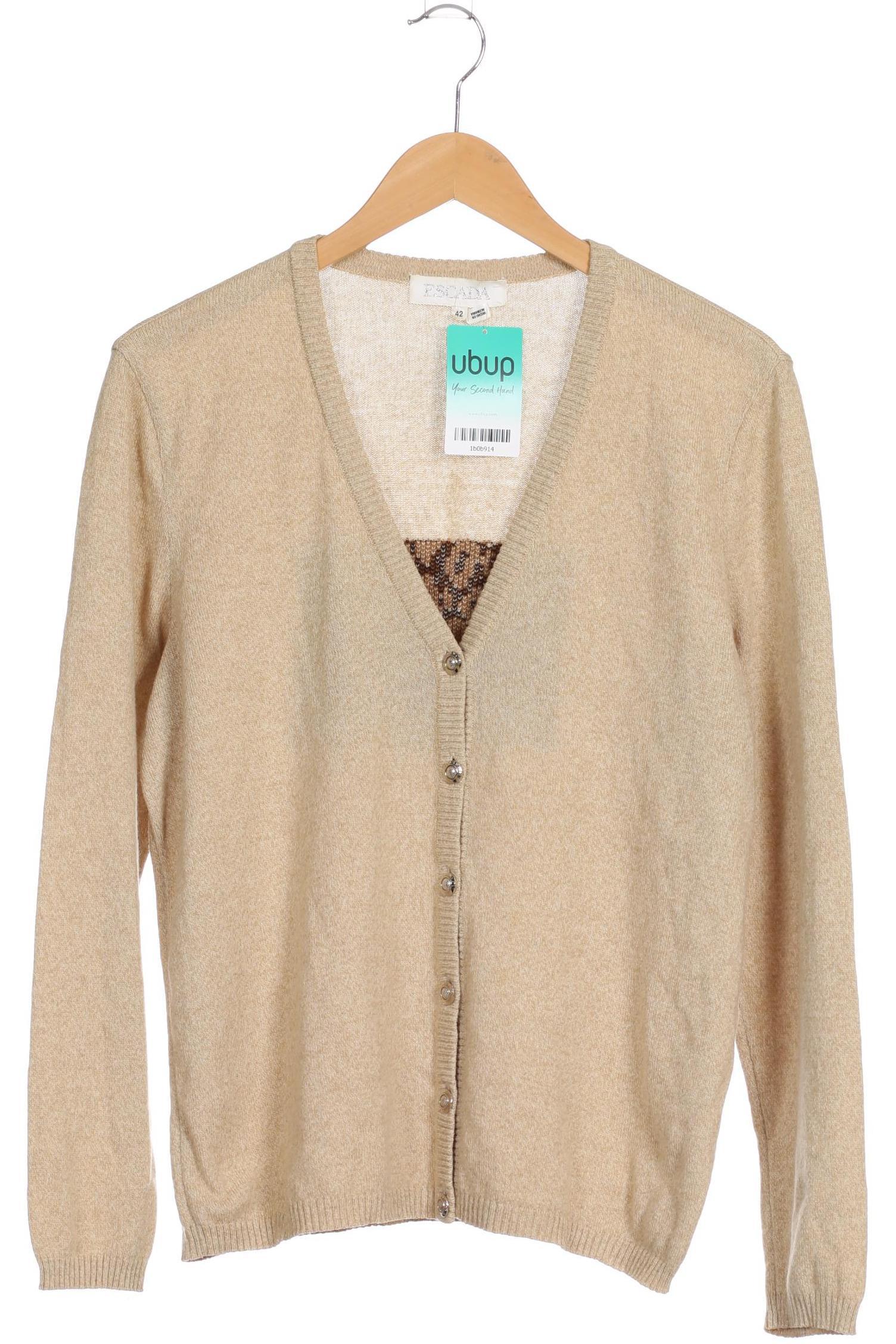 

Escada Damen Strickjacke, beige, Gr. 42