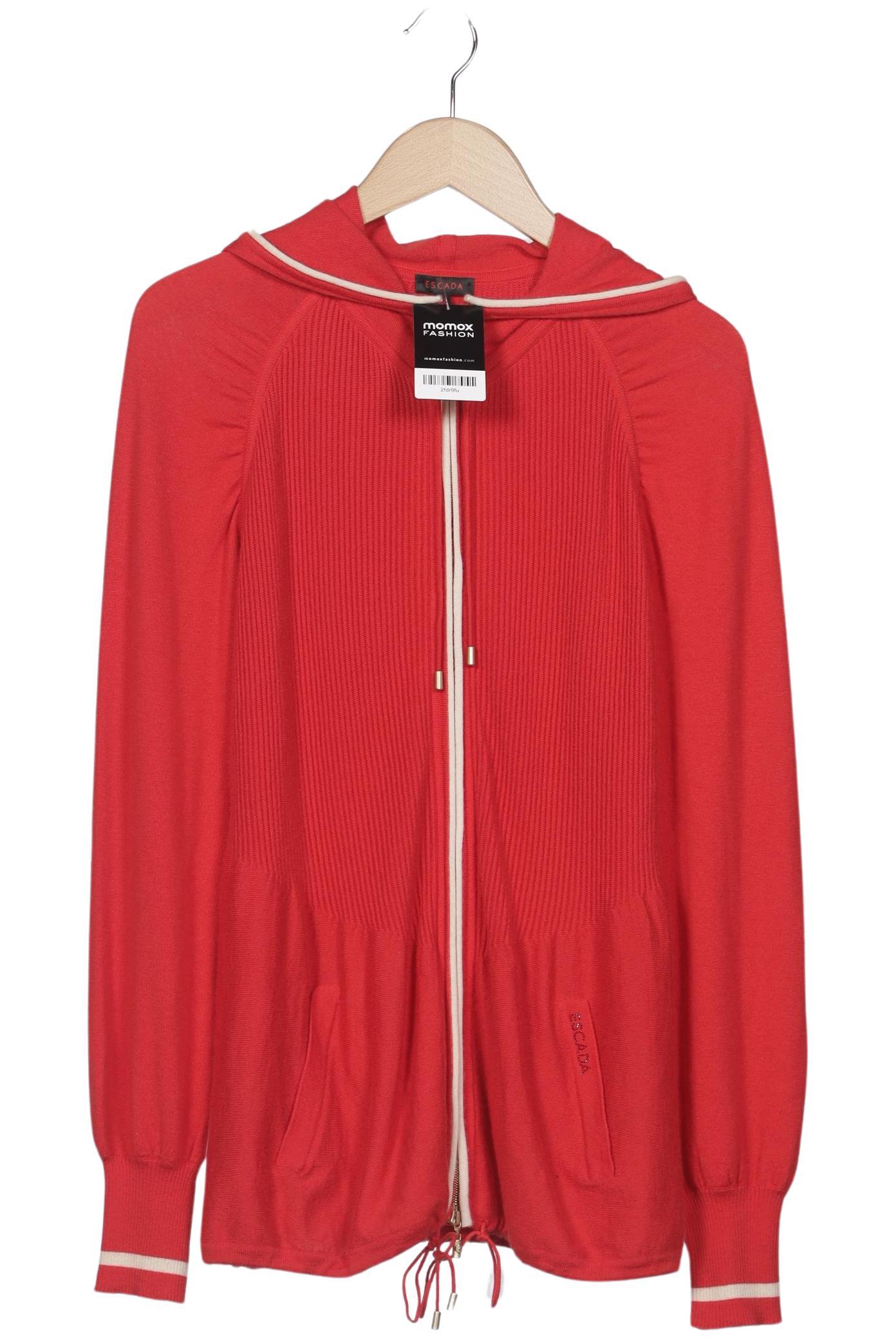 

Escada Damen Strickjacke, rot, Gr. 42