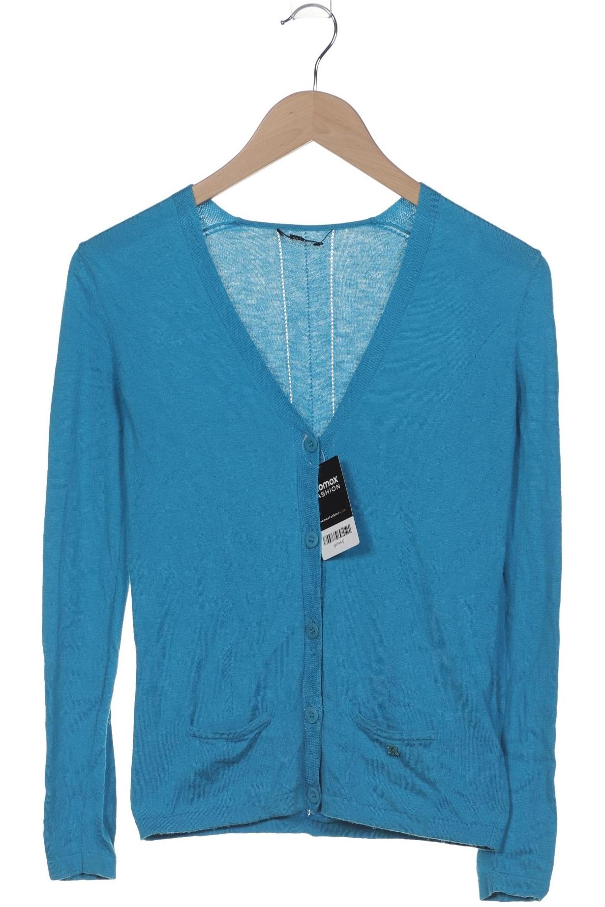 

Escada Damen Strickjacke, blau, Gr. 34