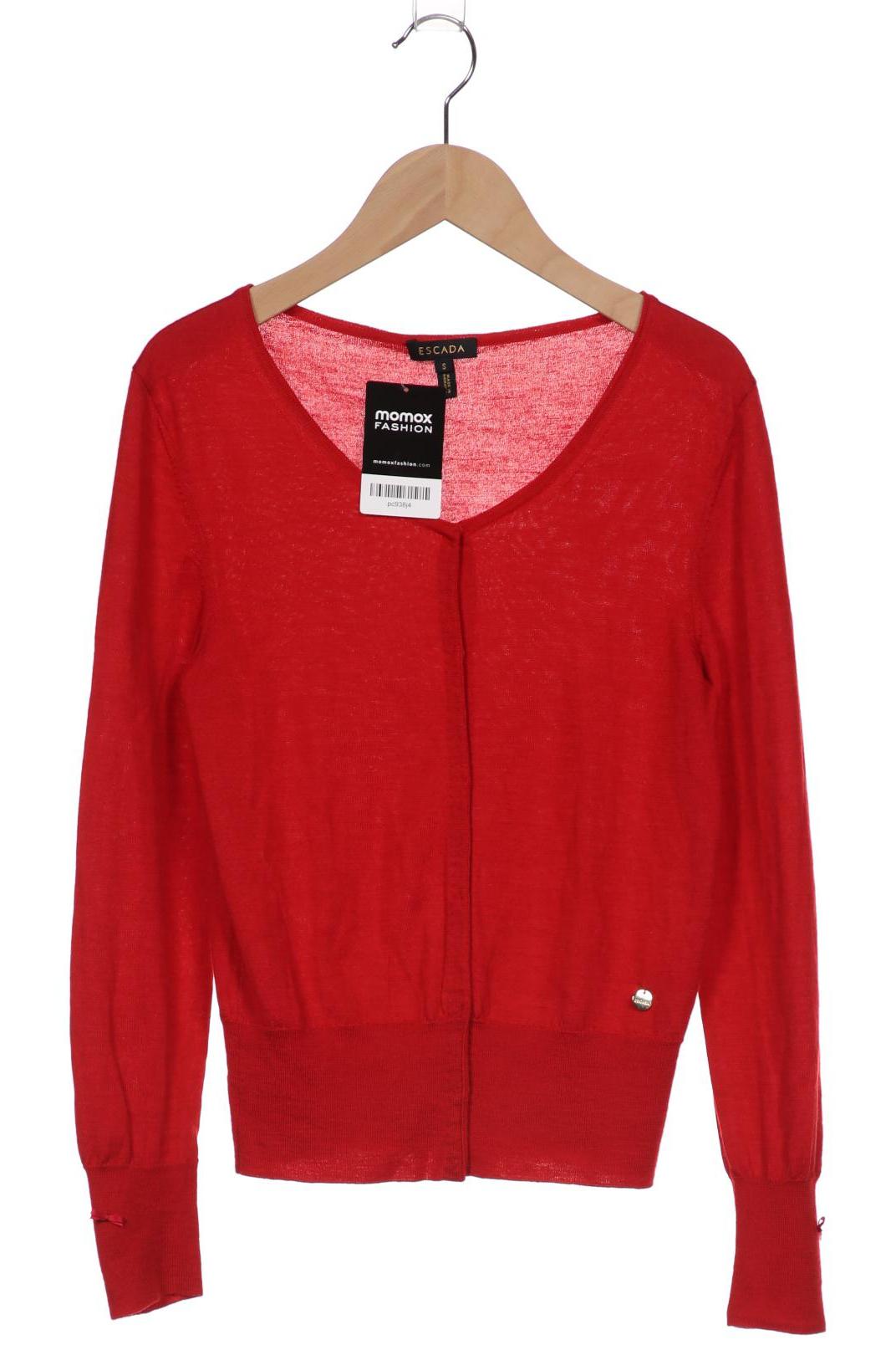 

Escada Damen Strickjacke, rot, Gr. 36