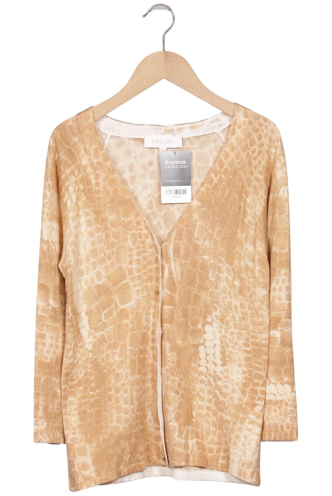 

Escada Damen Strickjacke, beige, Gr. 36