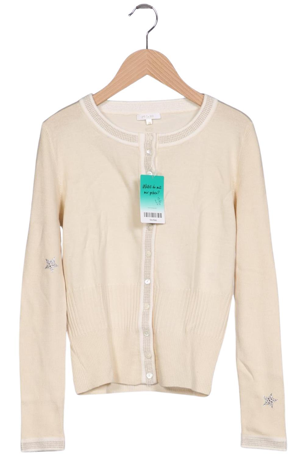 

Escada Damen Strickjacke, cremeweiß, Gr. 36