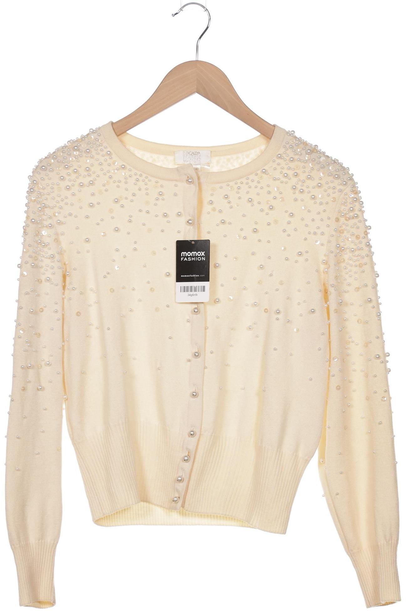 

Escada Damen Strickjacke, cremeweiß, Gr. 40