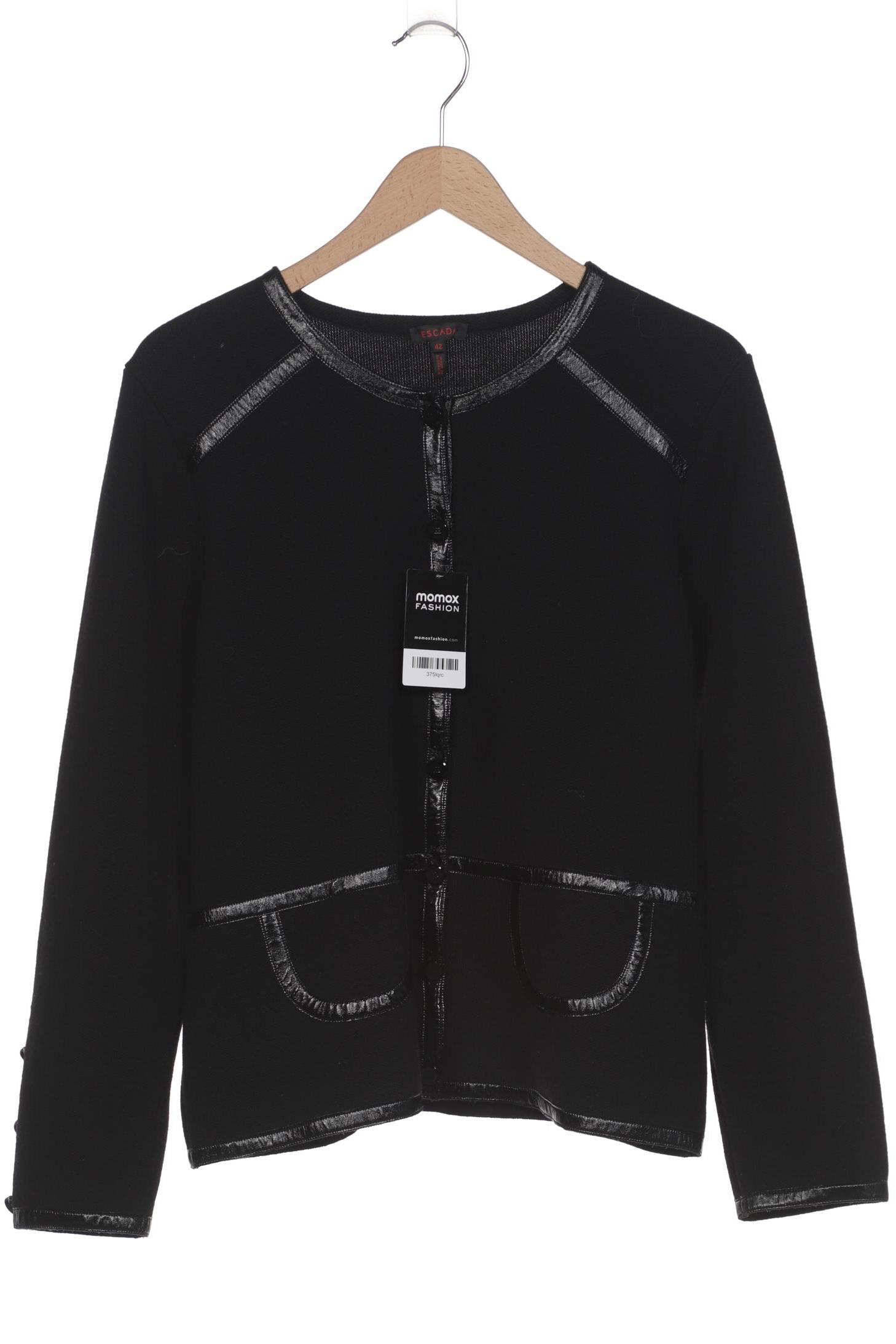 

Escada Damen Strickjacke, schwarz, Gr. 42
